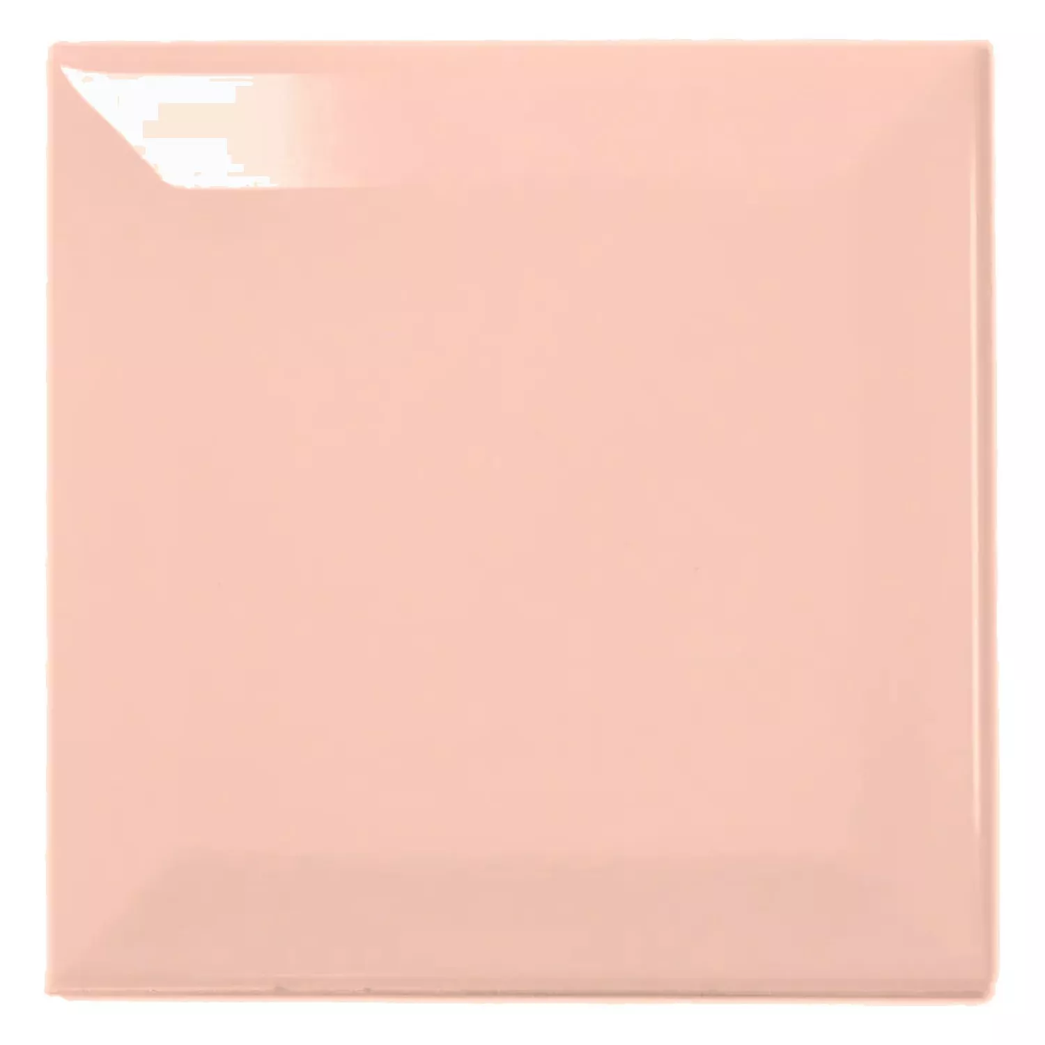 Kafelek metra Pomarańczowy Błyszczący 10x10 cm Z Faset Catarina Salmon