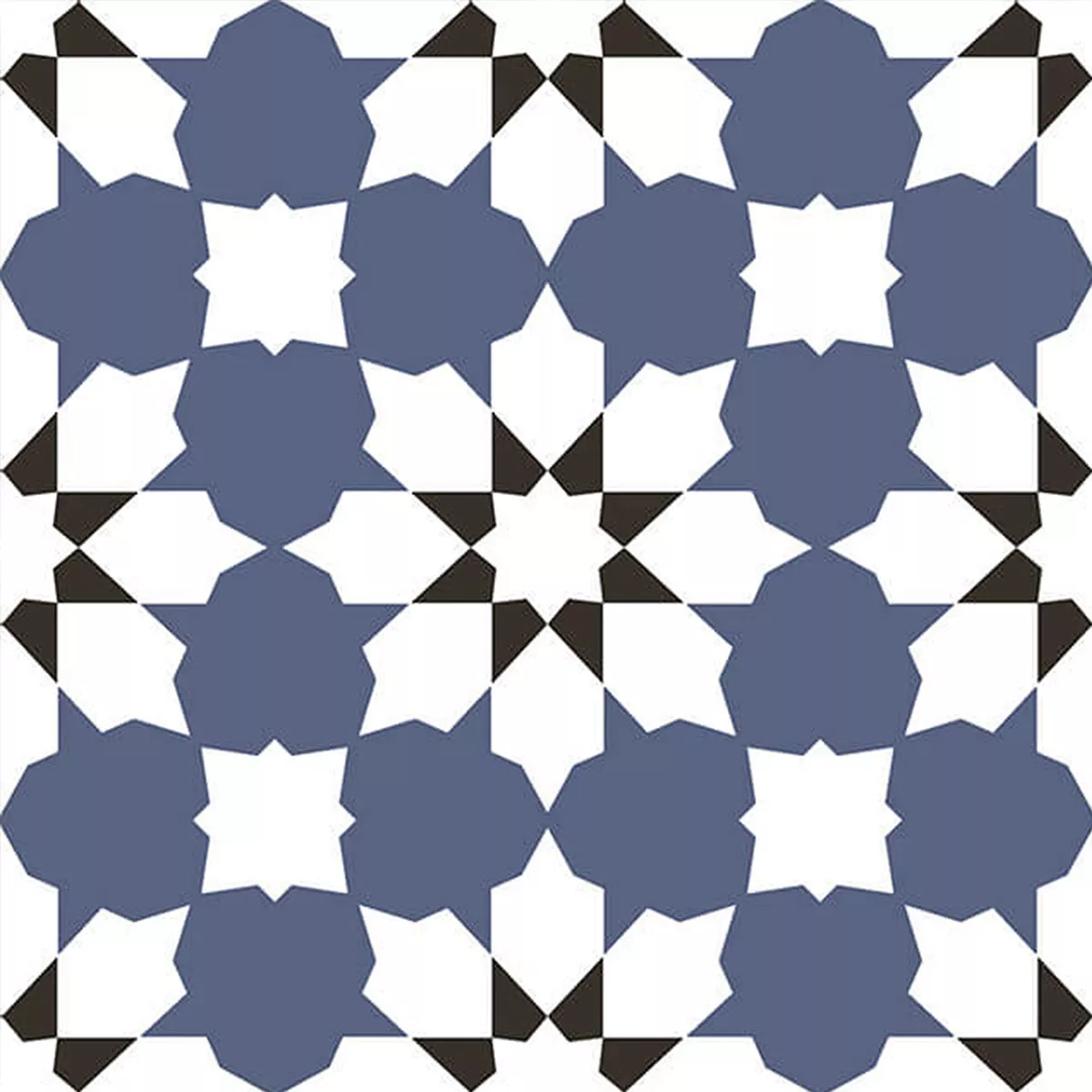 Gres Płytki Samarkand Niebieski 22,5x22,5cm Gres Płytki Samarkand Niebieski 22,5x22,5cm