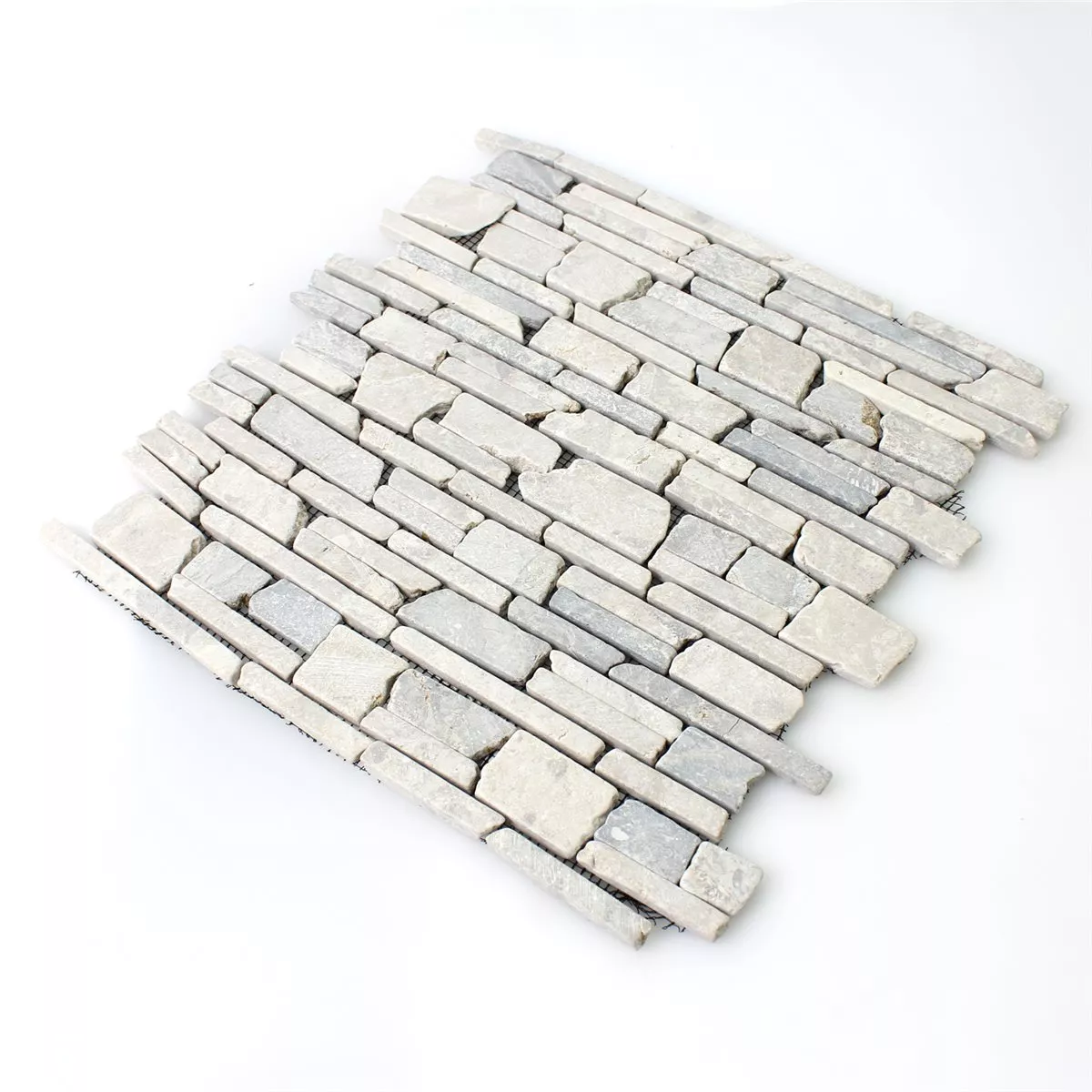 Mozaika Marmur Brick Uni Grey Mozaika Marmur Brick Uni Grey