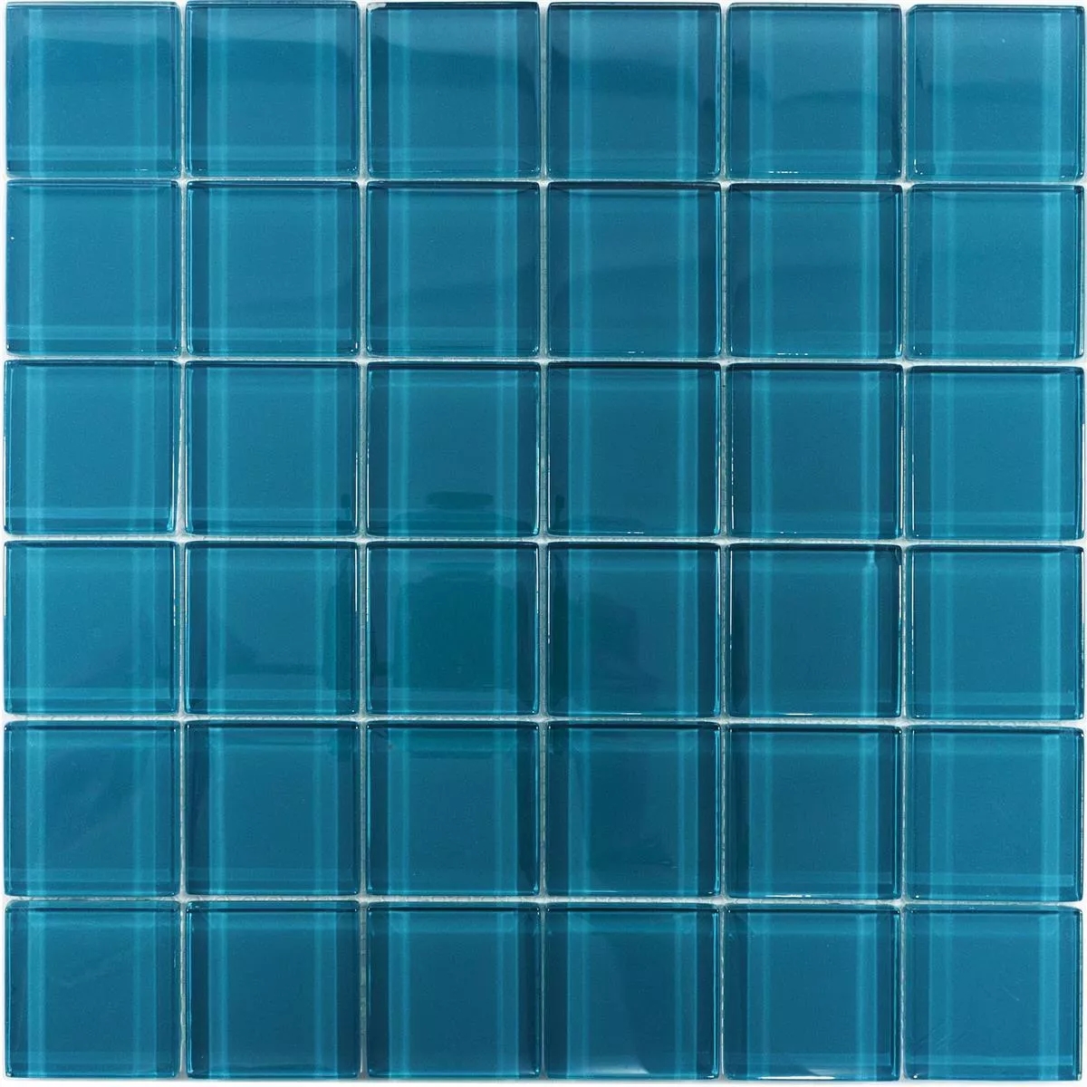 Mozaiki Szklana Płytki Melmore Niebieski