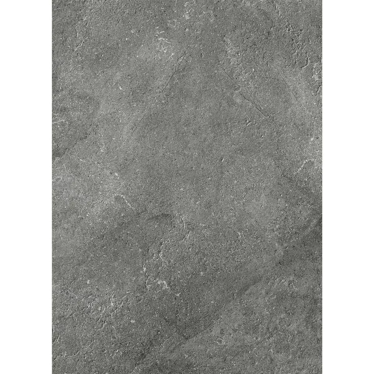 Płytki Podłogowe Bangui Kamień Optyka 60x120cm Ciemnoszary