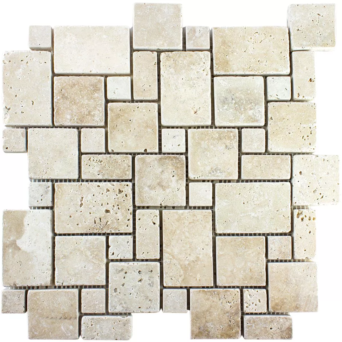 Kamień Naturalny Trawertyn Mozaika LaGrange Beżowy