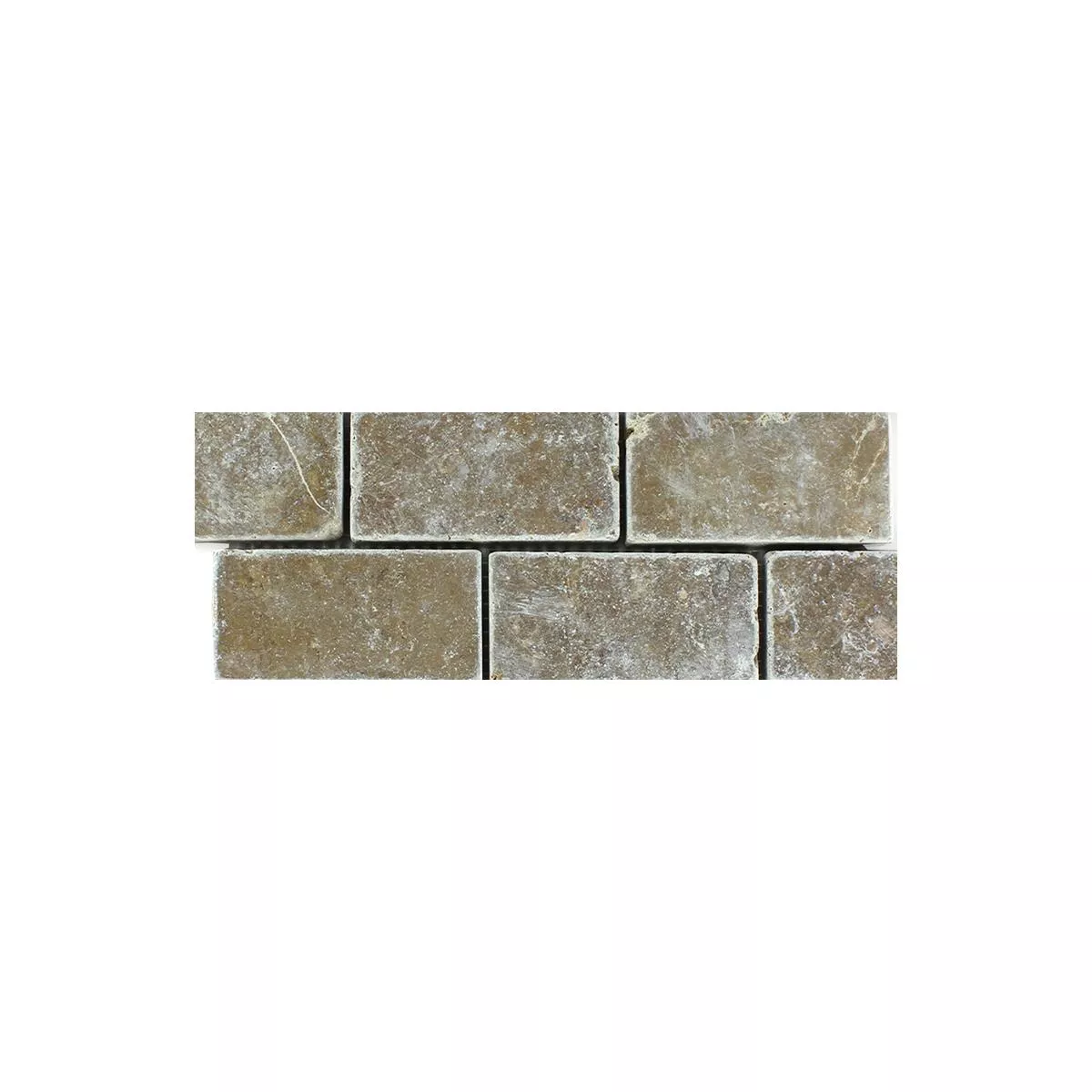 Próbka Trawertyn Mozaika Bugio Noce Brick