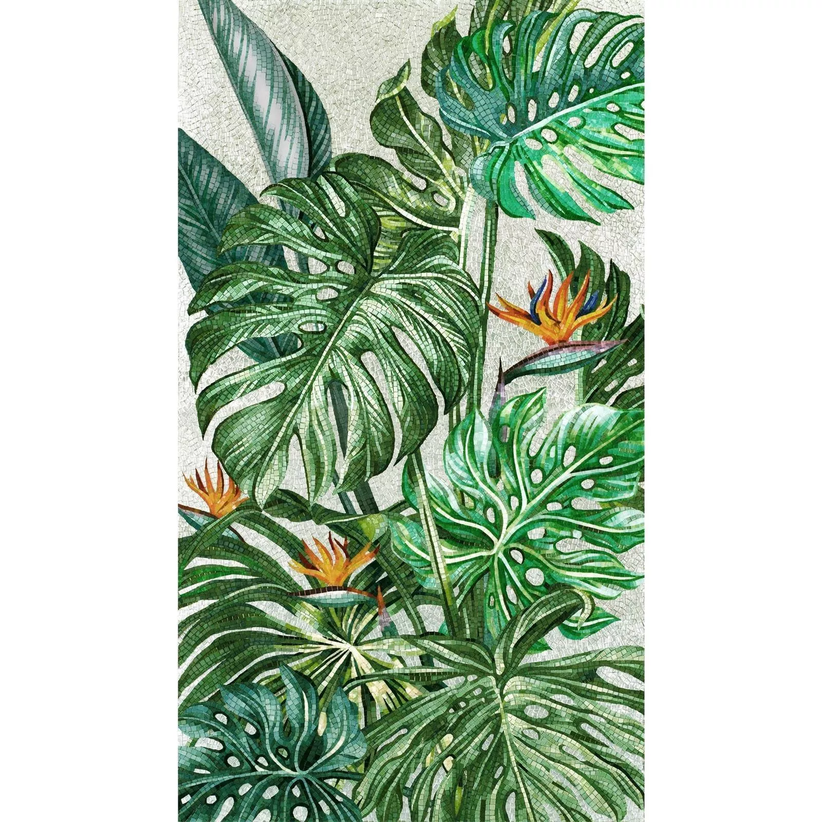 Mozaika Szklana Obraz Greenenergy 110x240cm Mozaika Szklana Obraz Greenenergy 110x240cm