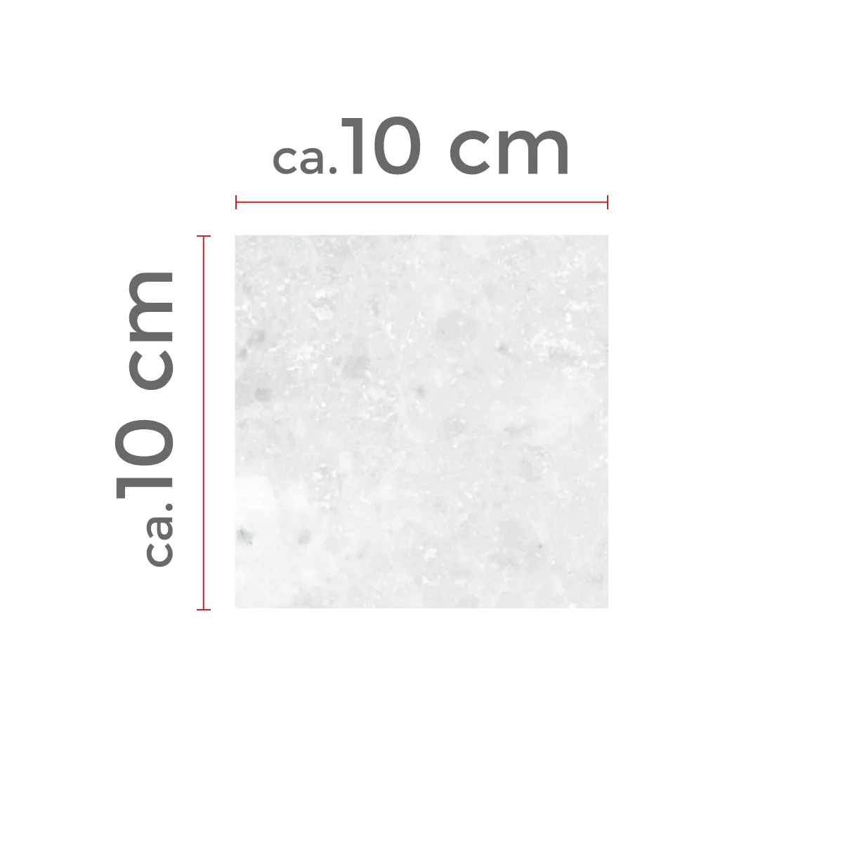 Próbka Plytka Z Naturalnego Kamienia Marmur Treviso Biały 30,5x30,5cm
