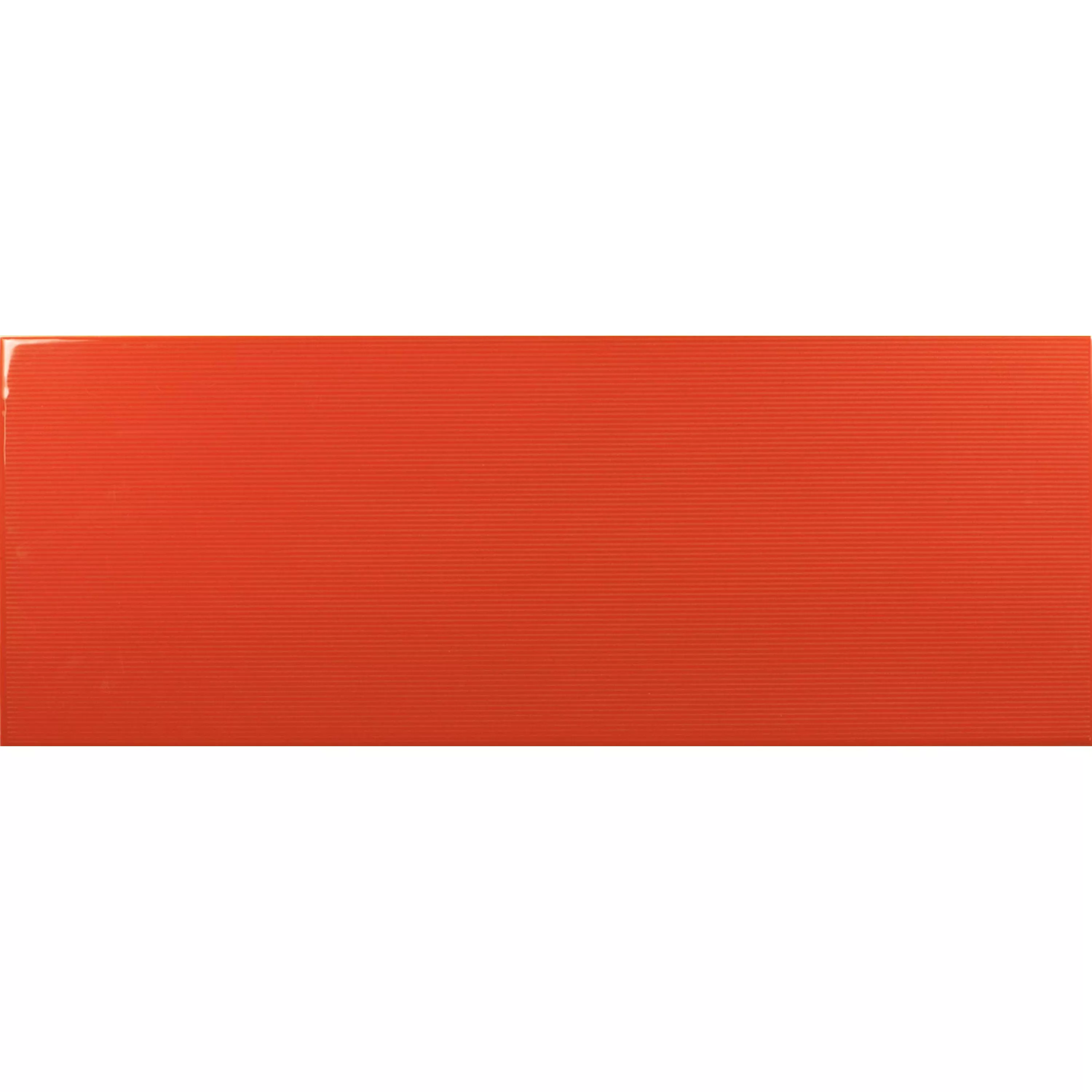 Płytki Ścienne Freiberg Paski 15x40cm Czerwone