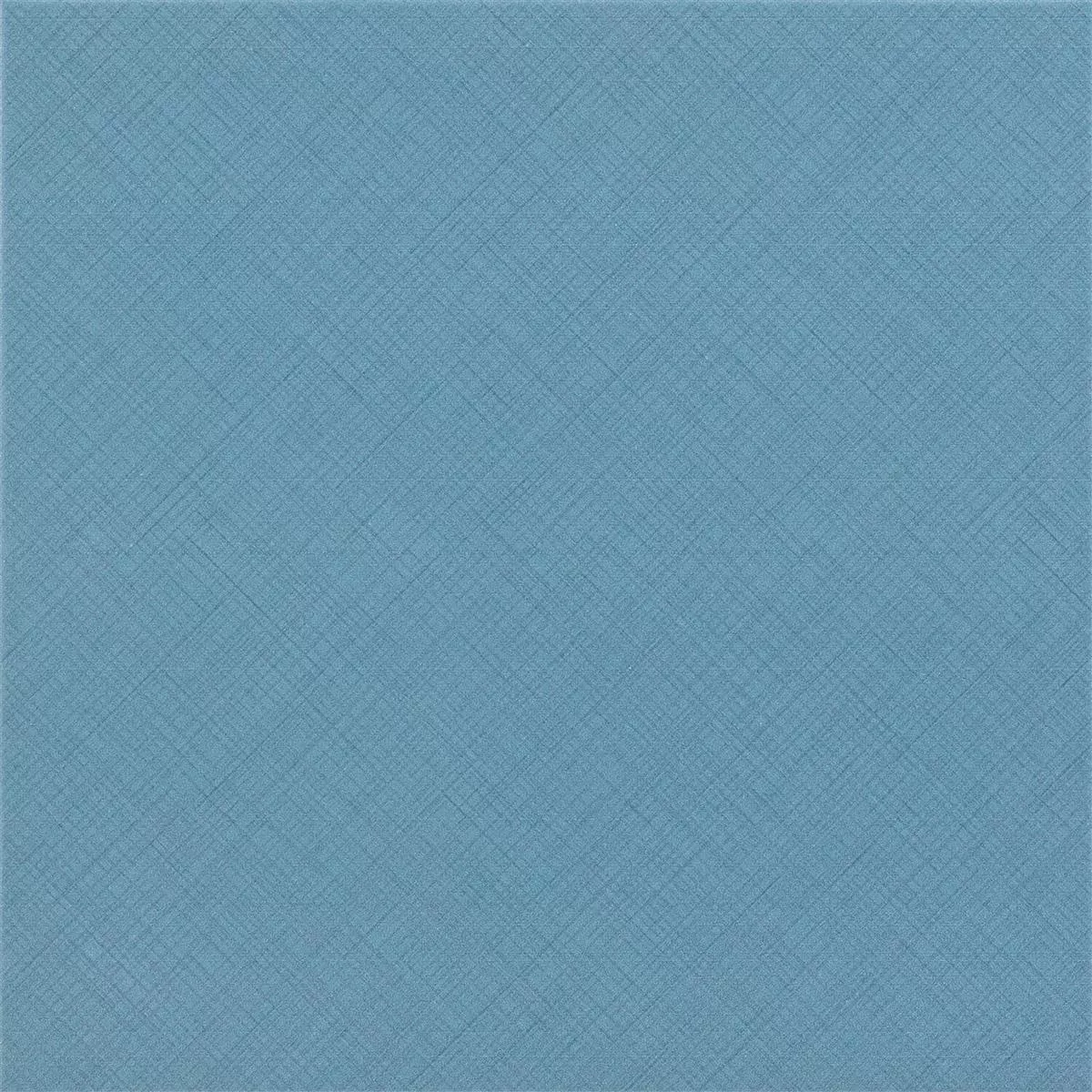 Płytki Podłogowe Cement Optyka Wildflower Niebieski Płytka Podstawowa 18,5x18,5cm