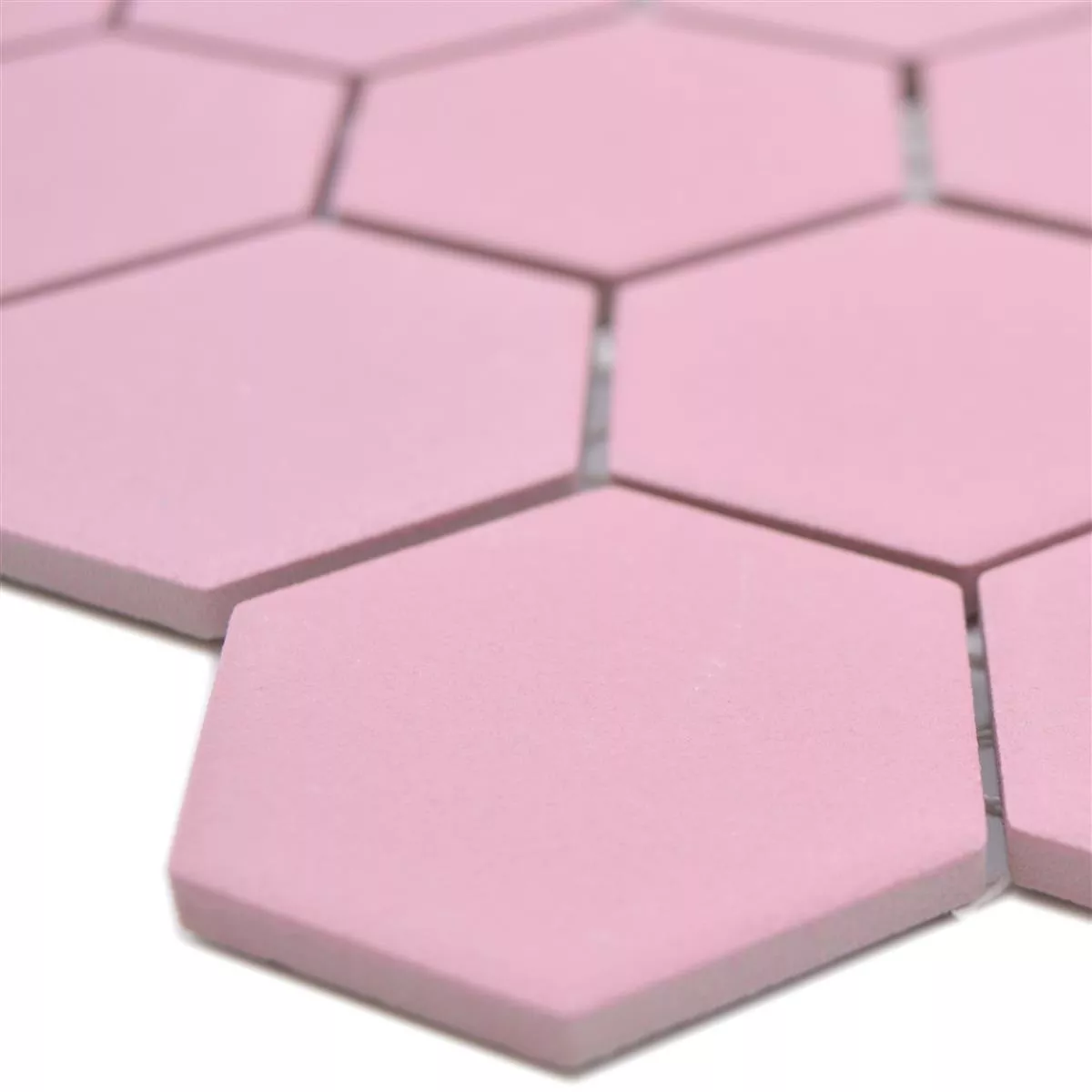Mozaika Ceramiczna Bismarck R10B Sześciokąt Różowy H51 Mozaika Ceramiczna Bismarck R10B Sześciokąt Różowy H51