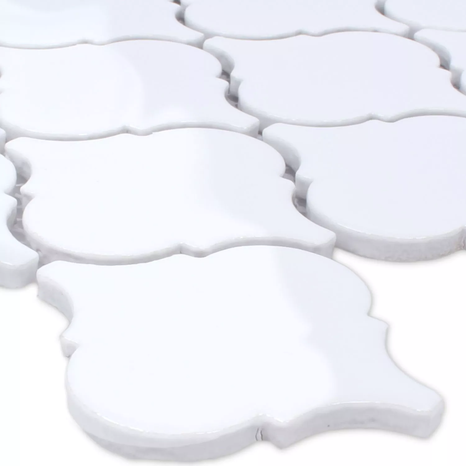 Mozaika Ceramika Florentiner Biały Błyszczący