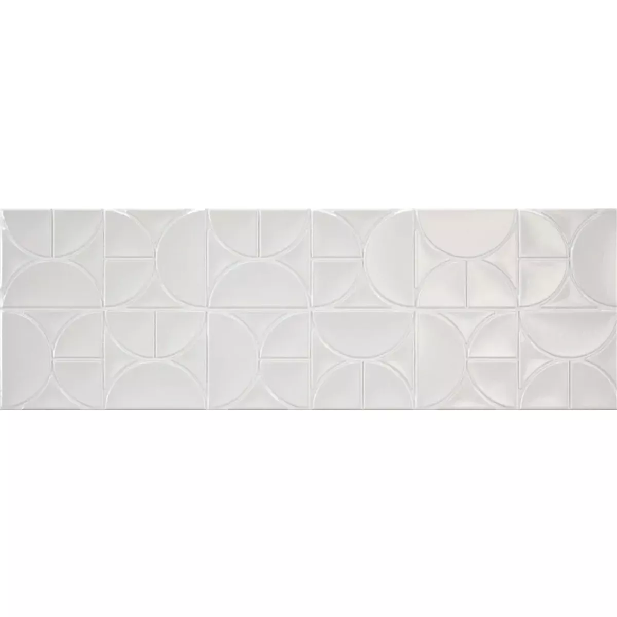 Galilea Weiß Glänzend 24x74 cm