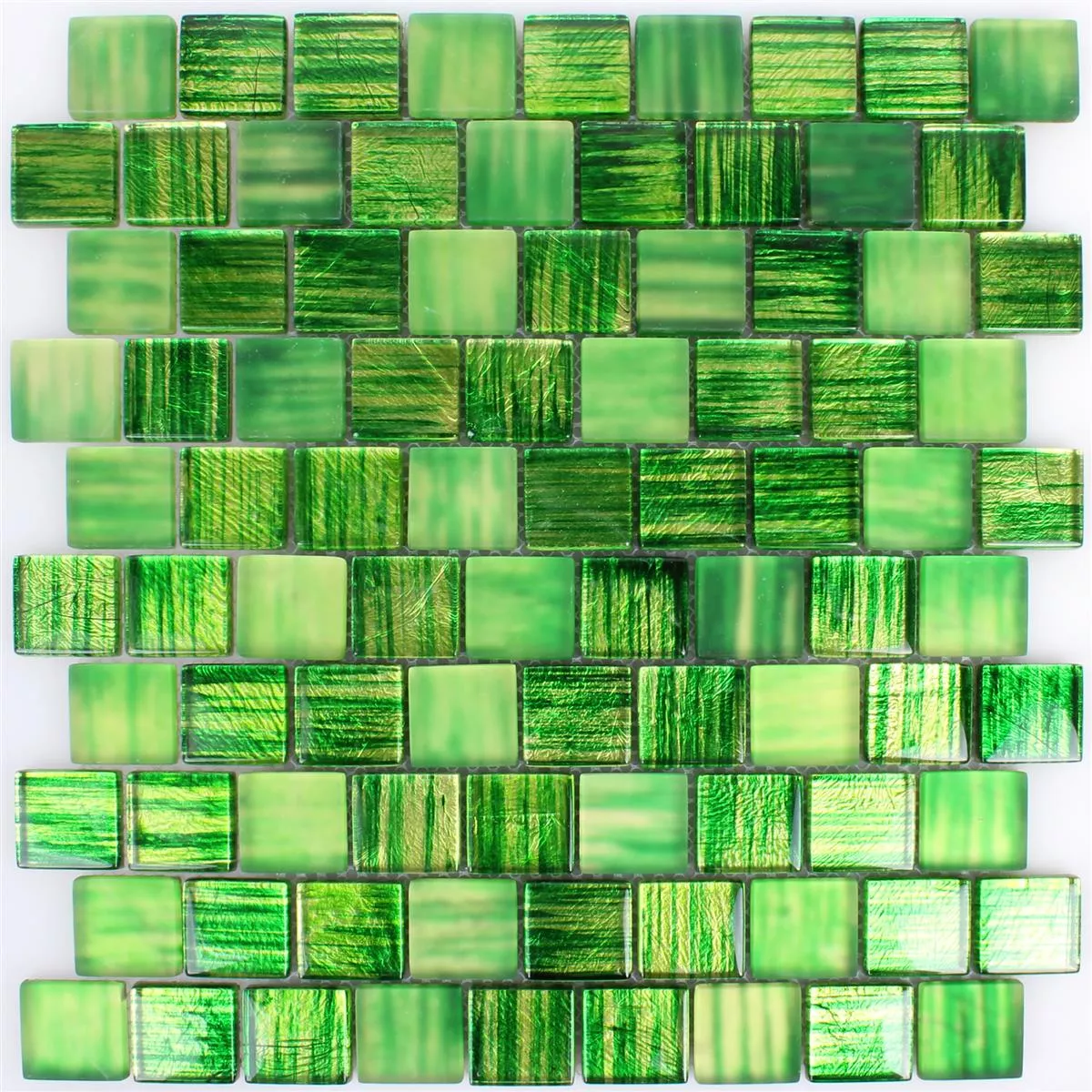 Mozaika Szklana Płytki Lanzarote Zielony