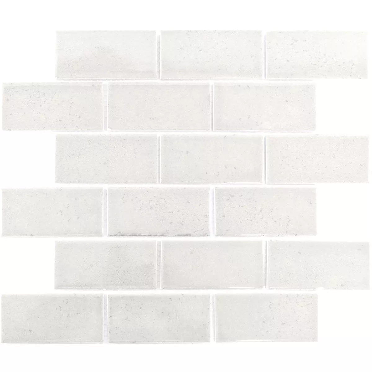 Ceramika Mozaika Eldertown Brick Biały