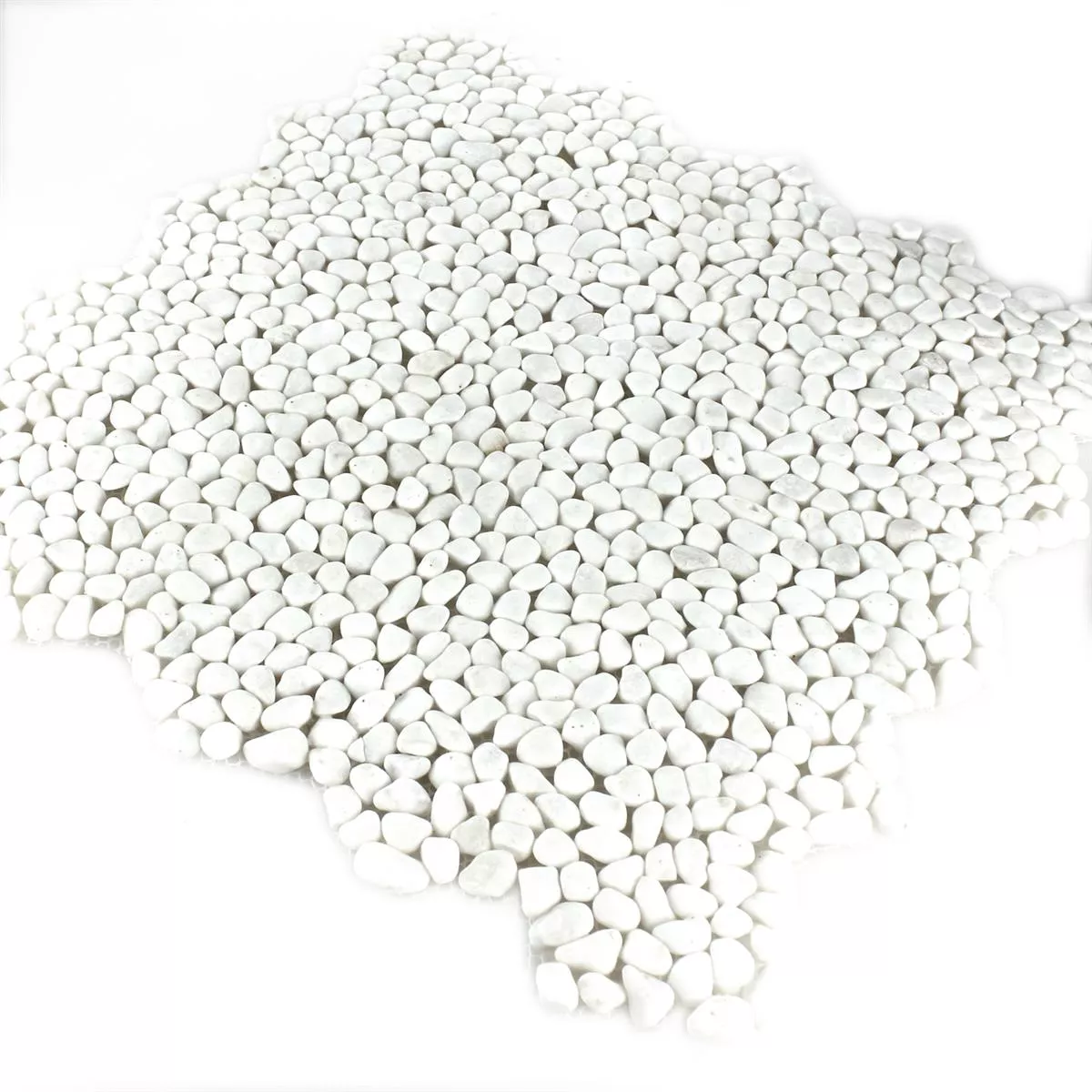 Mozaika Kamień Otoczak Micro Biały