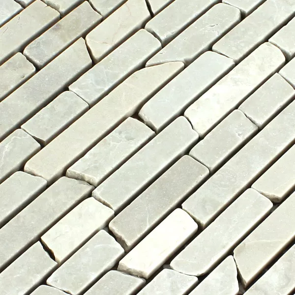 Mozaika Marmur Beżowy Sticks 6mm