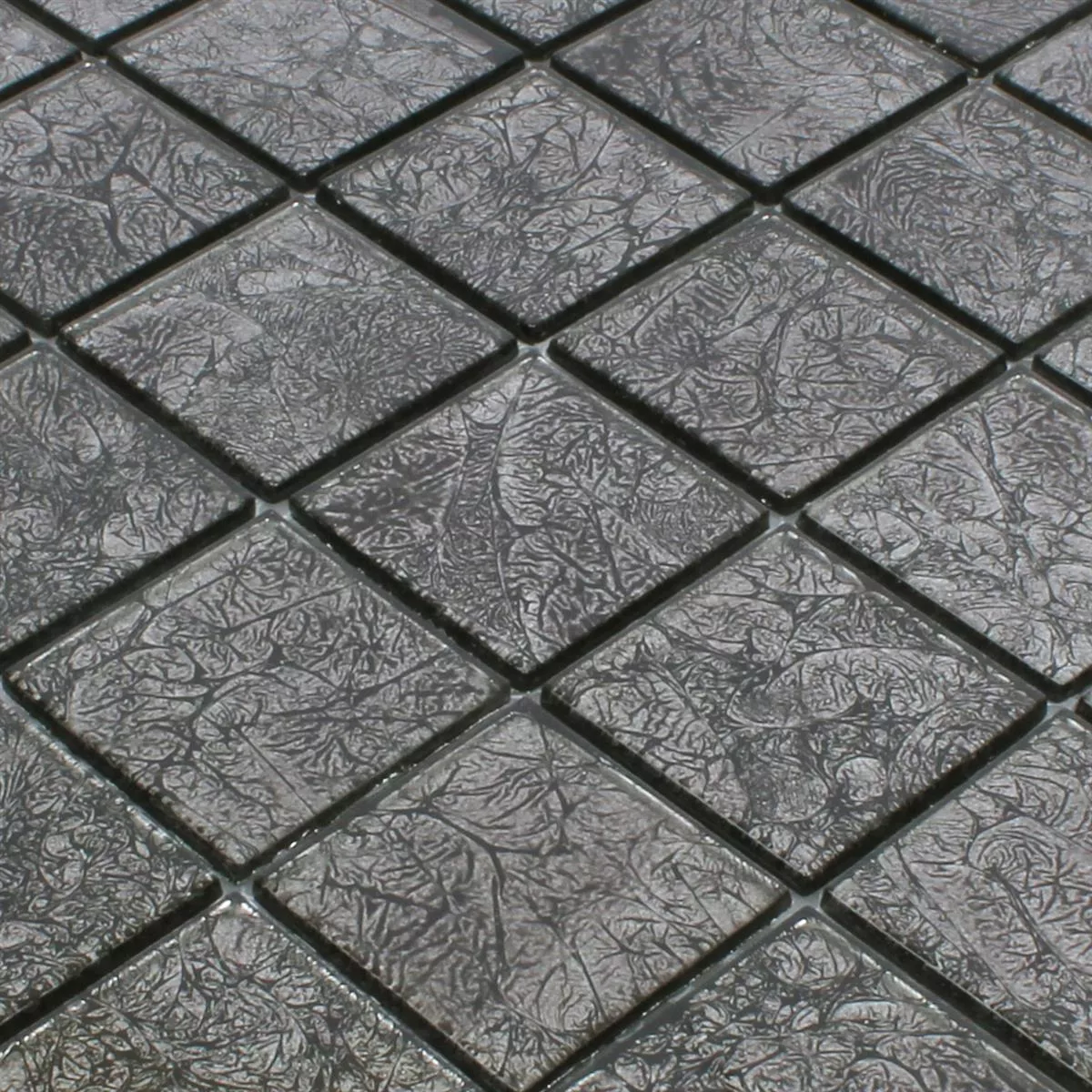 Mozaika Szkło Kandila Czarny 48x48x4mm