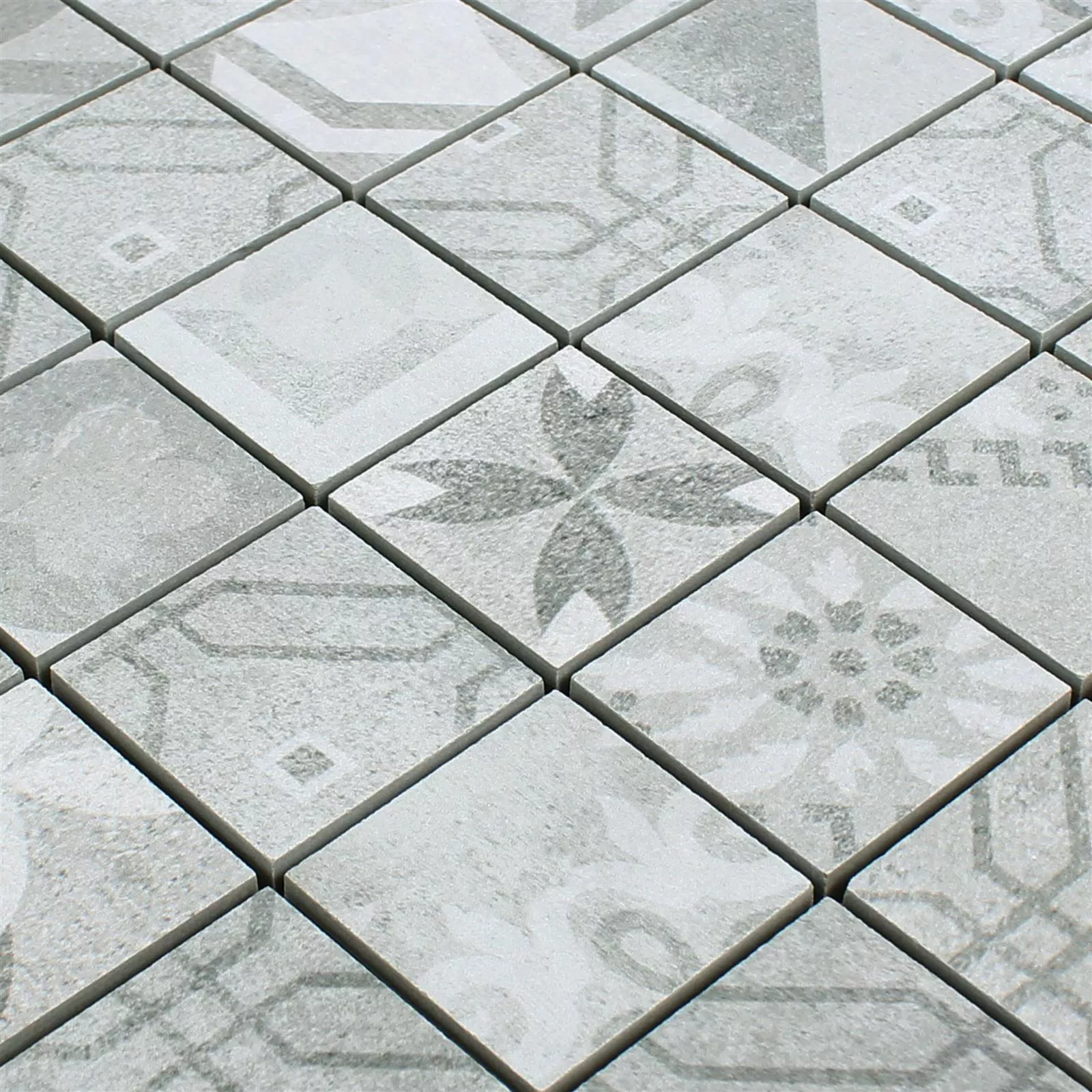 Mozaika Ceramiczna Vintage Płytki Coupe Szary R10/B Mozaika Ceramiczna Vintage Płytki Coupe Szary R10/B