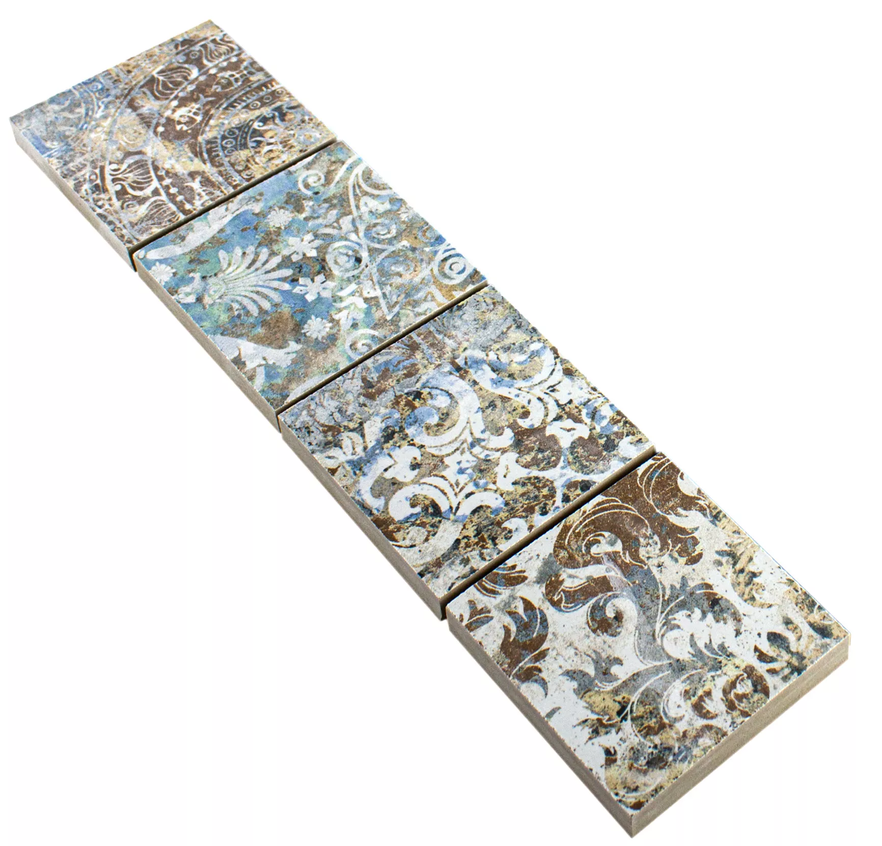 Gres Listwa Jordan Kolorowy 71x71mm Gres Listwa Jordan Kolorowy 71x71mm