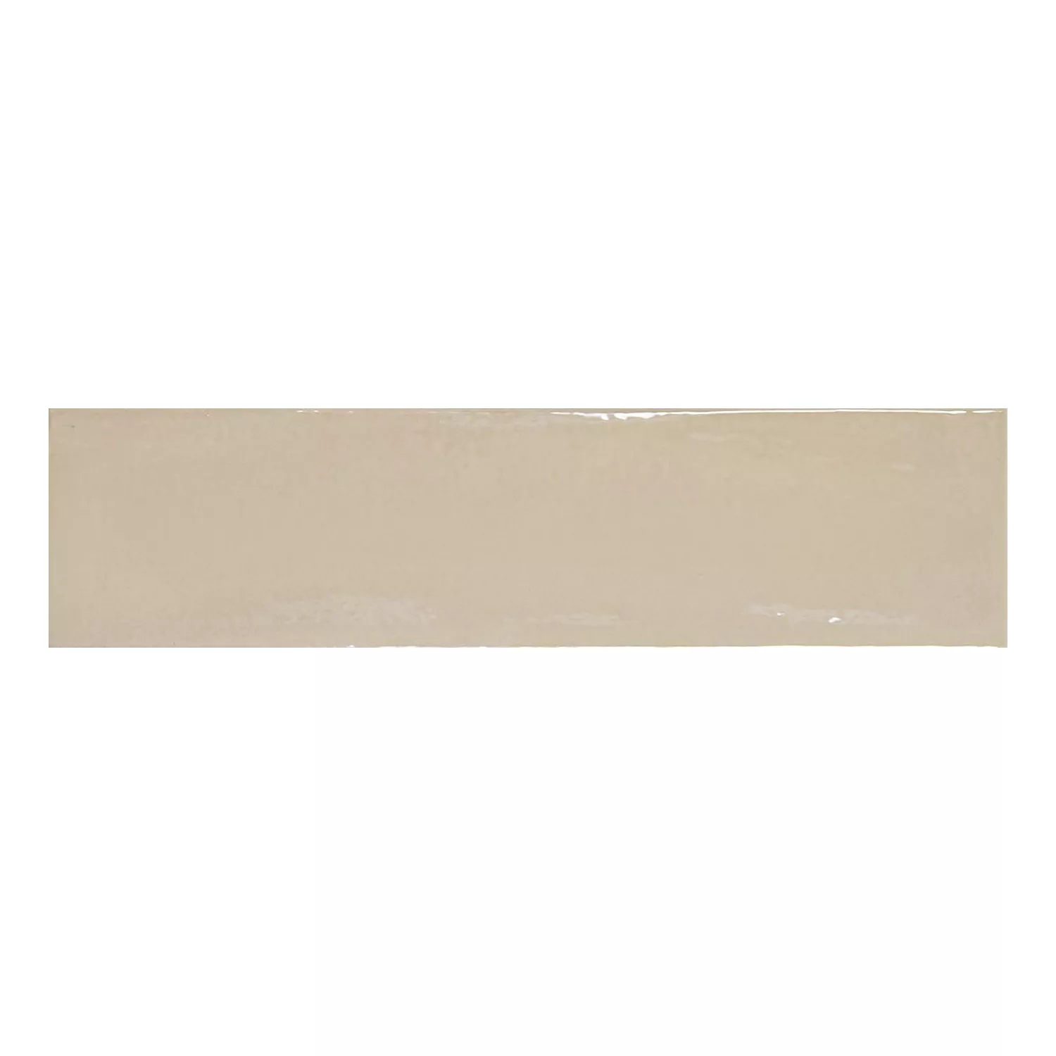 Alcacer Beżowy Błyszczący Rustykalny 7,5x30 cm Latte