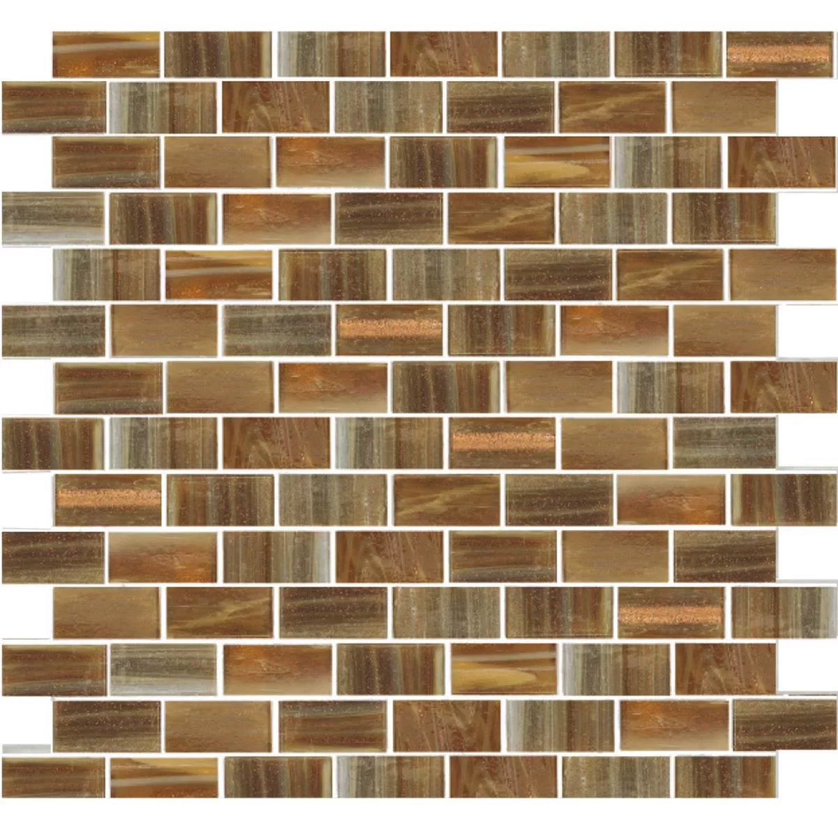 Mozaiki Szklana Płytki Trend-Vi Rectangular 282