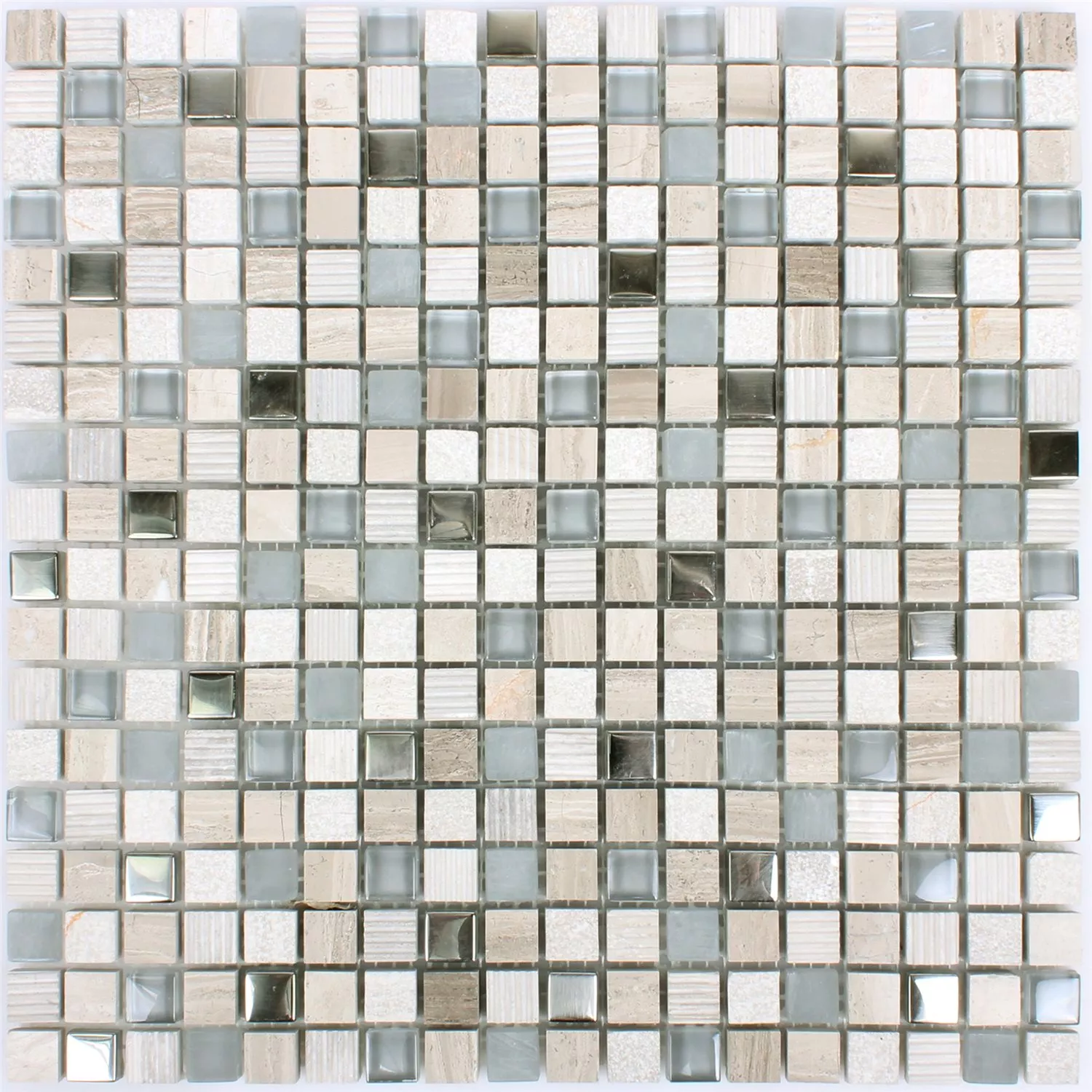 Mozaika Venzona Jasnoszary Srebrny