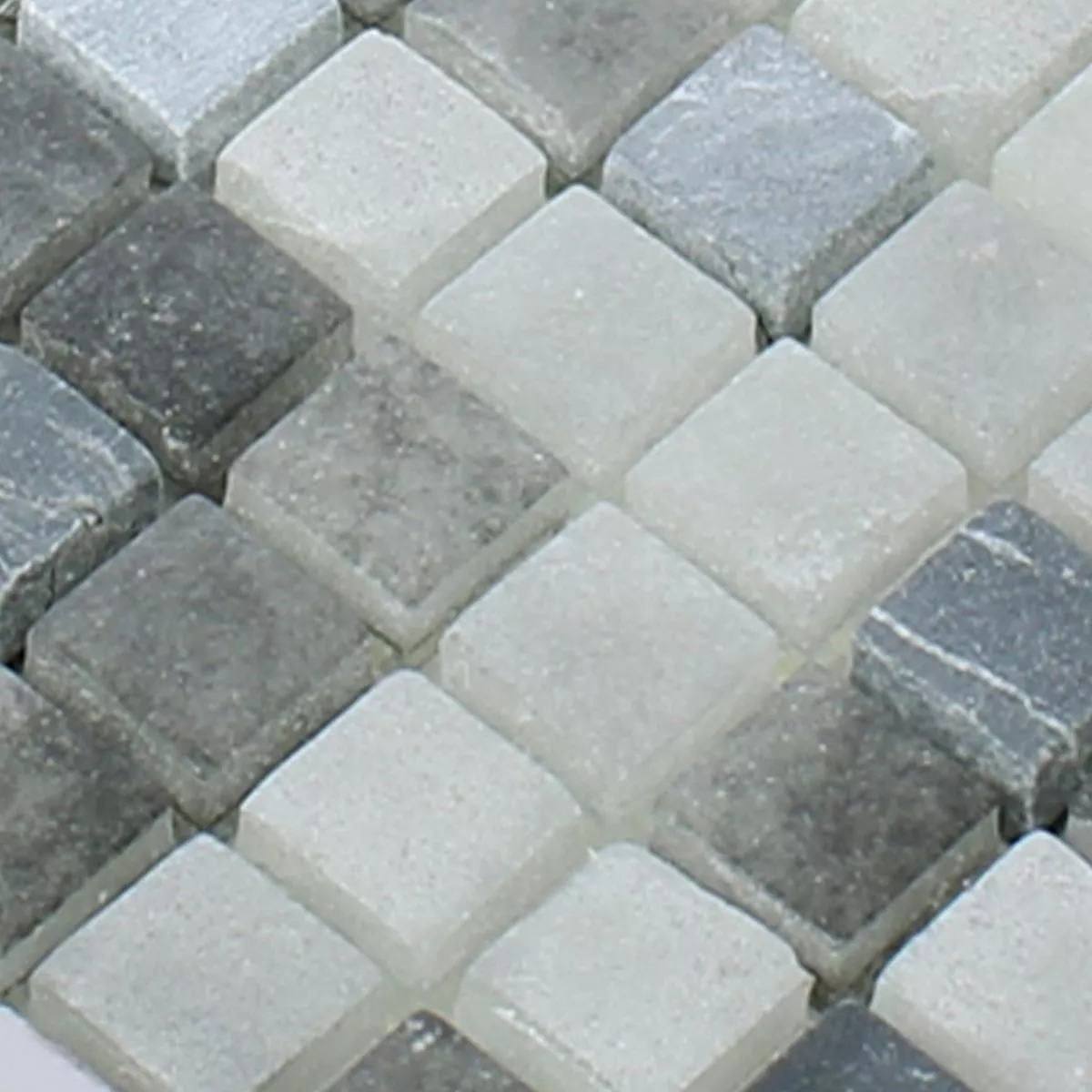 Próbka Mozaika Szkło Kamień Naturalny Mix Freyland Czarny