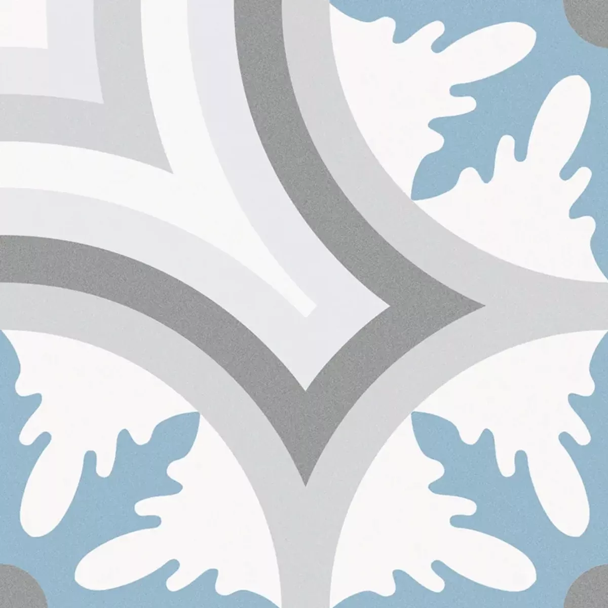 Atlantica Nomad Niebieski Bialy Szary 25x25 cm