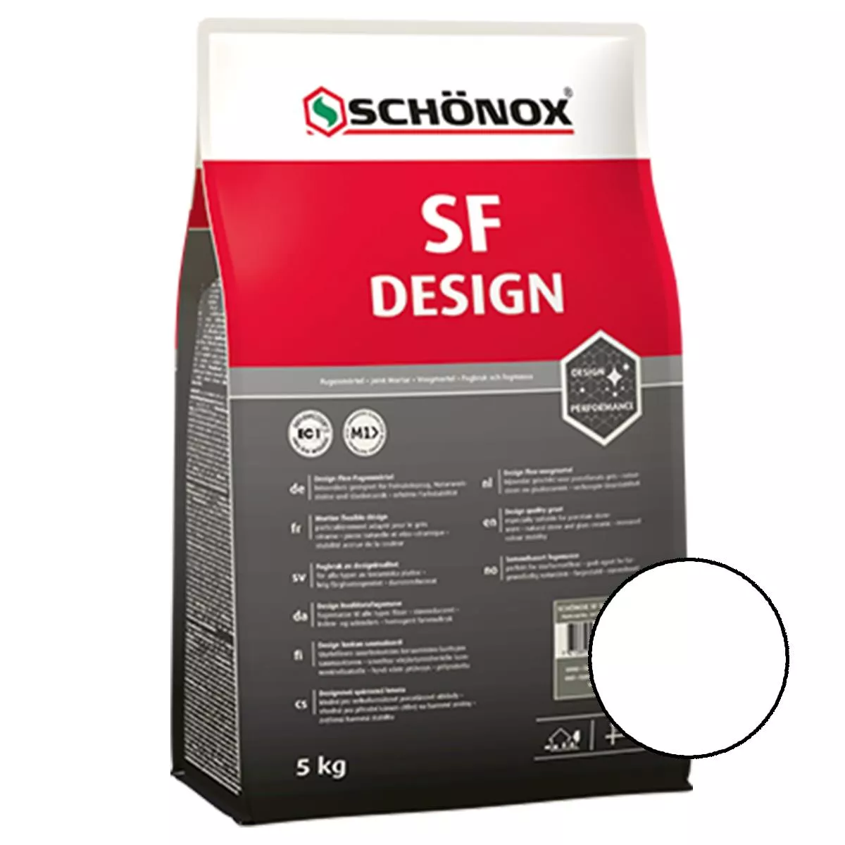 Fuga Schönox SF Design Biała 5 kg