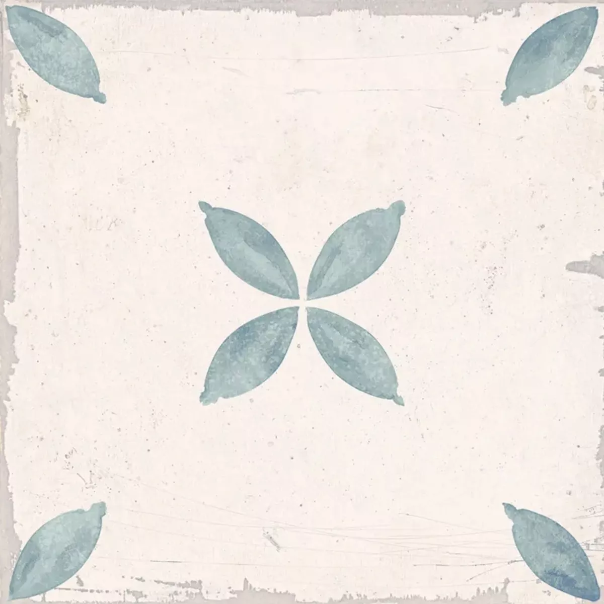 Pelin Jasnoniebieski Kremowa 25x25 cm