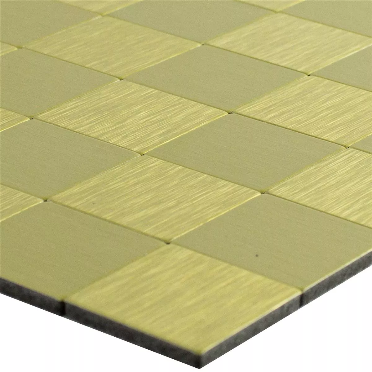 Mozaika Metal Samoprzylepny Vryburg Złoto Kwadrat 23 Mozaika Metal Samoprzylepny Vryburg Złoto Kwadrat 23