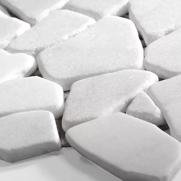 Mozaika Marmur Łamany Kamień Naturalny Antyk Biały Mozaika Marmur Łamany Kamień Naturalny Antyk Biały