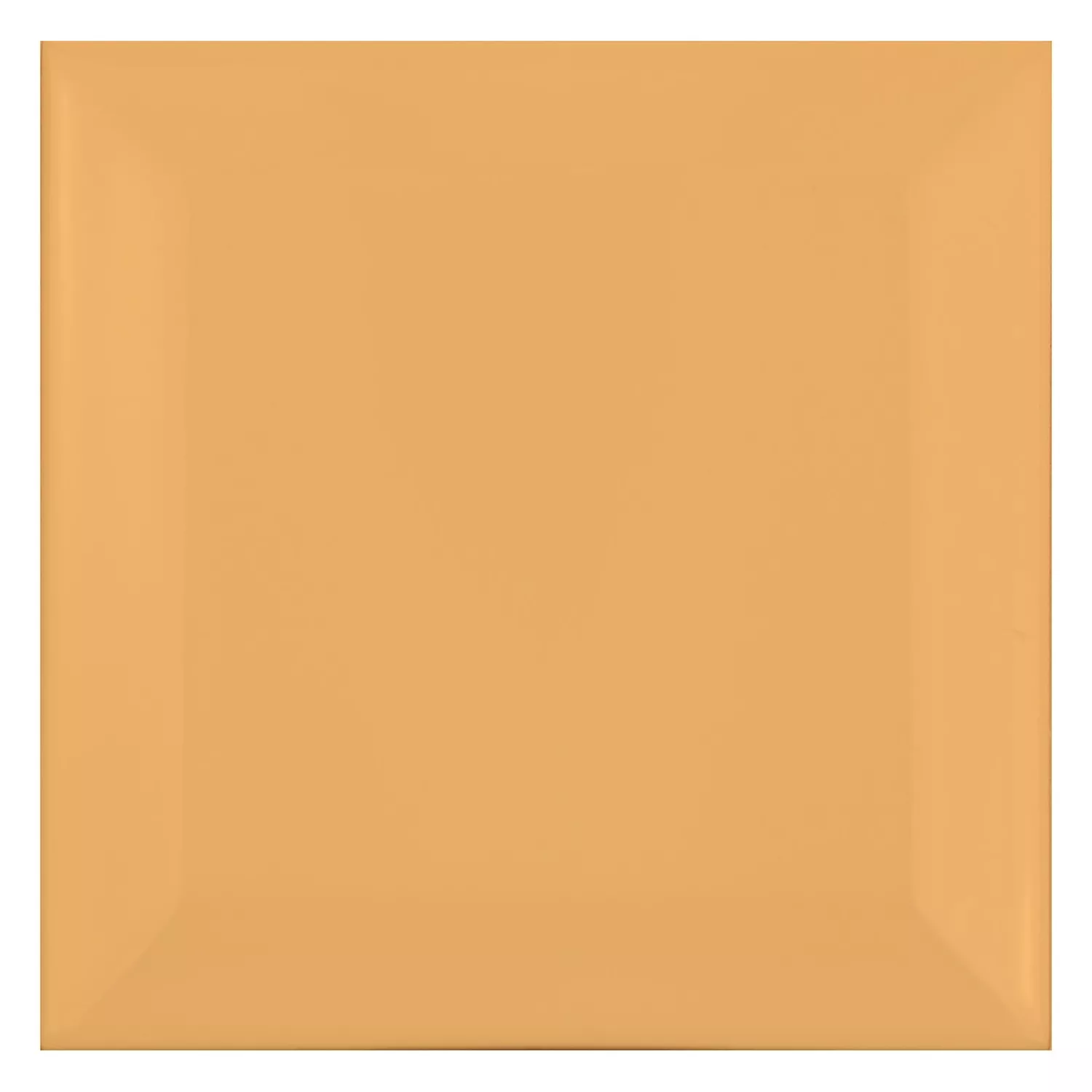 Kafelek metra Żółty Matowy 10x10 cm Z Faset Catarina Mostaza