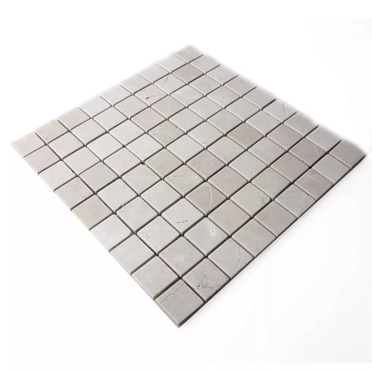 Mozaika Kamień Naturalny Marmur Botticino Anticato 32x32x8mm