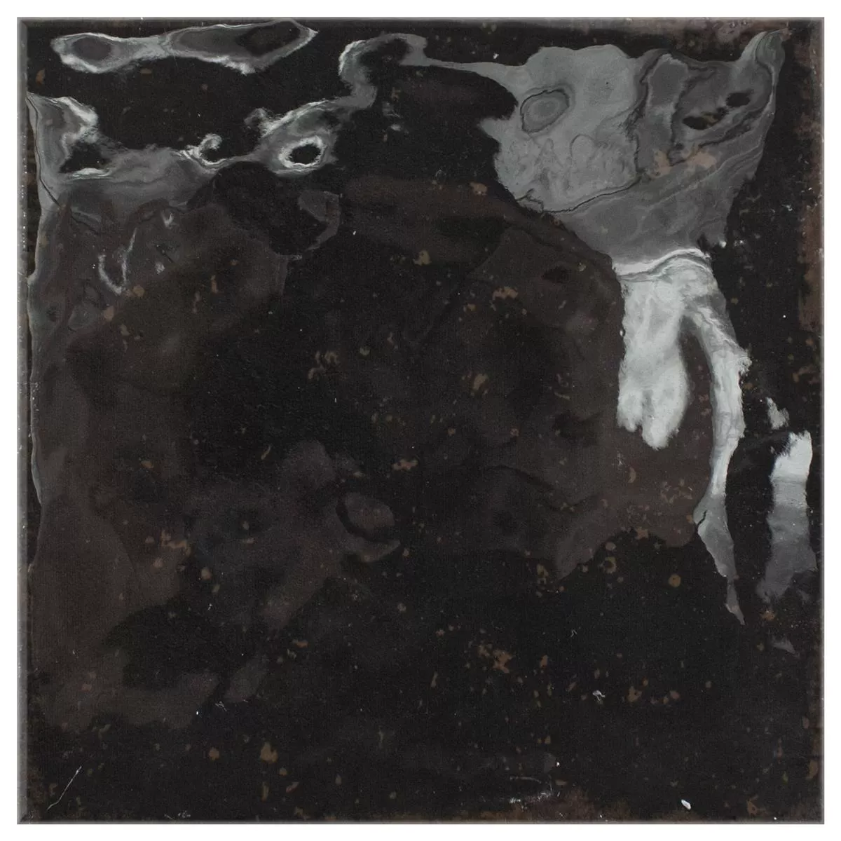 Płytki Ścienne Kiowa Błyszczący Karbowany 15x15cm Antracyt Płytki Ścienne Kiowa Błyszczący Karbowany 15x15cm Antracyt