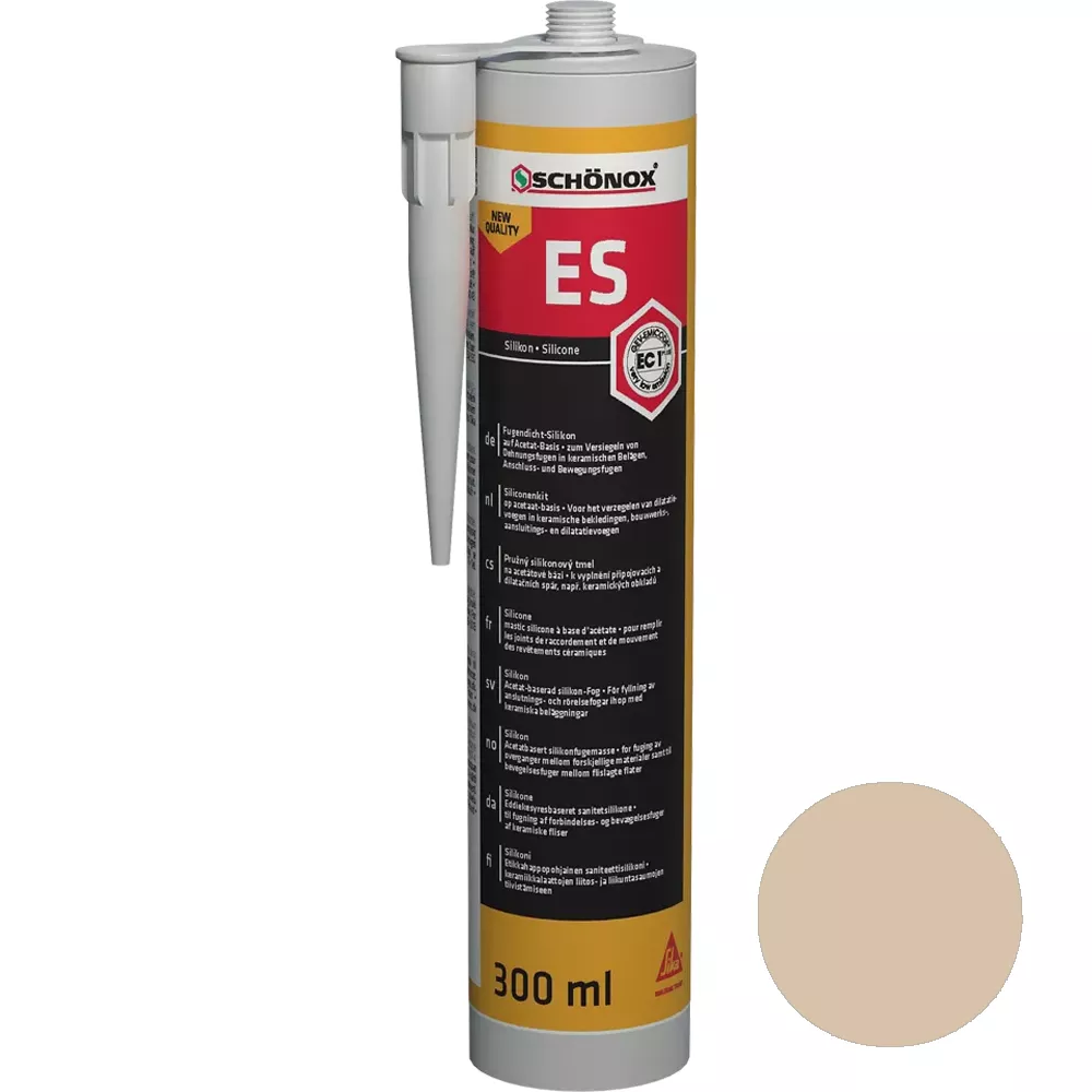 Schönox ES Jurabeige Silikonowy uszczelniacz spoin (300ml)