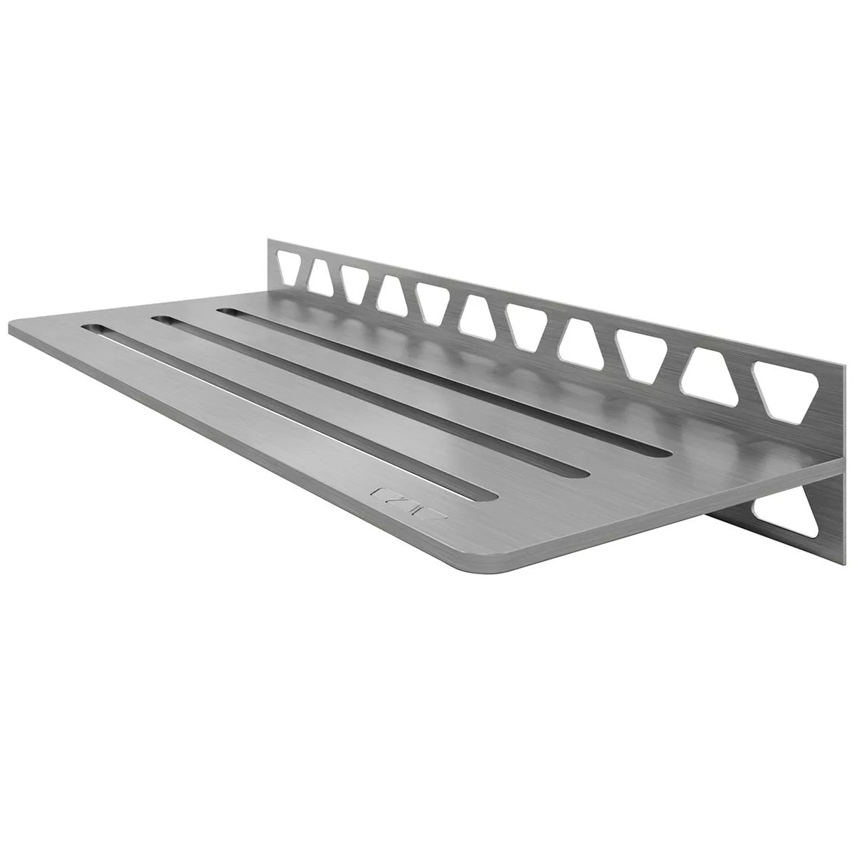 Półka prysznicowa półka ścienna Schlüter prostokąt 30x11,5cm Wave Silver Półka prysznicowa półka ścienna Schlüter prostokąt 30x11,5cm Wave Silver