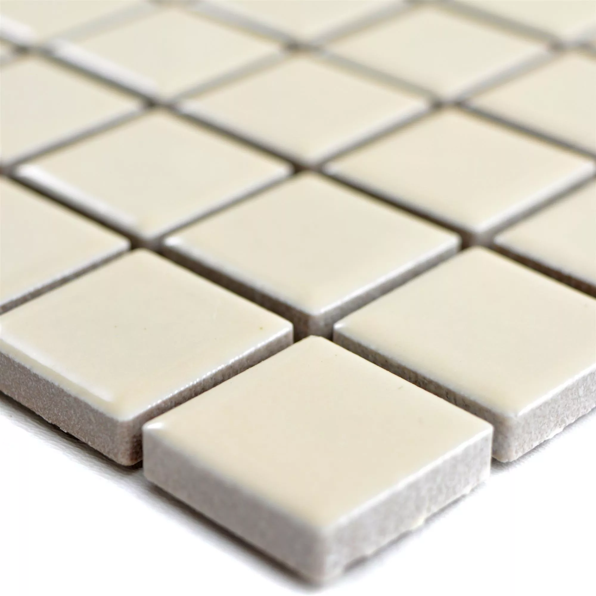 Ceramika Mozaika Adrian Beżowy Matowy Kwadrat 23 Ceramika Mozaika Adrian Beżowy Matowy Kwadrat 23