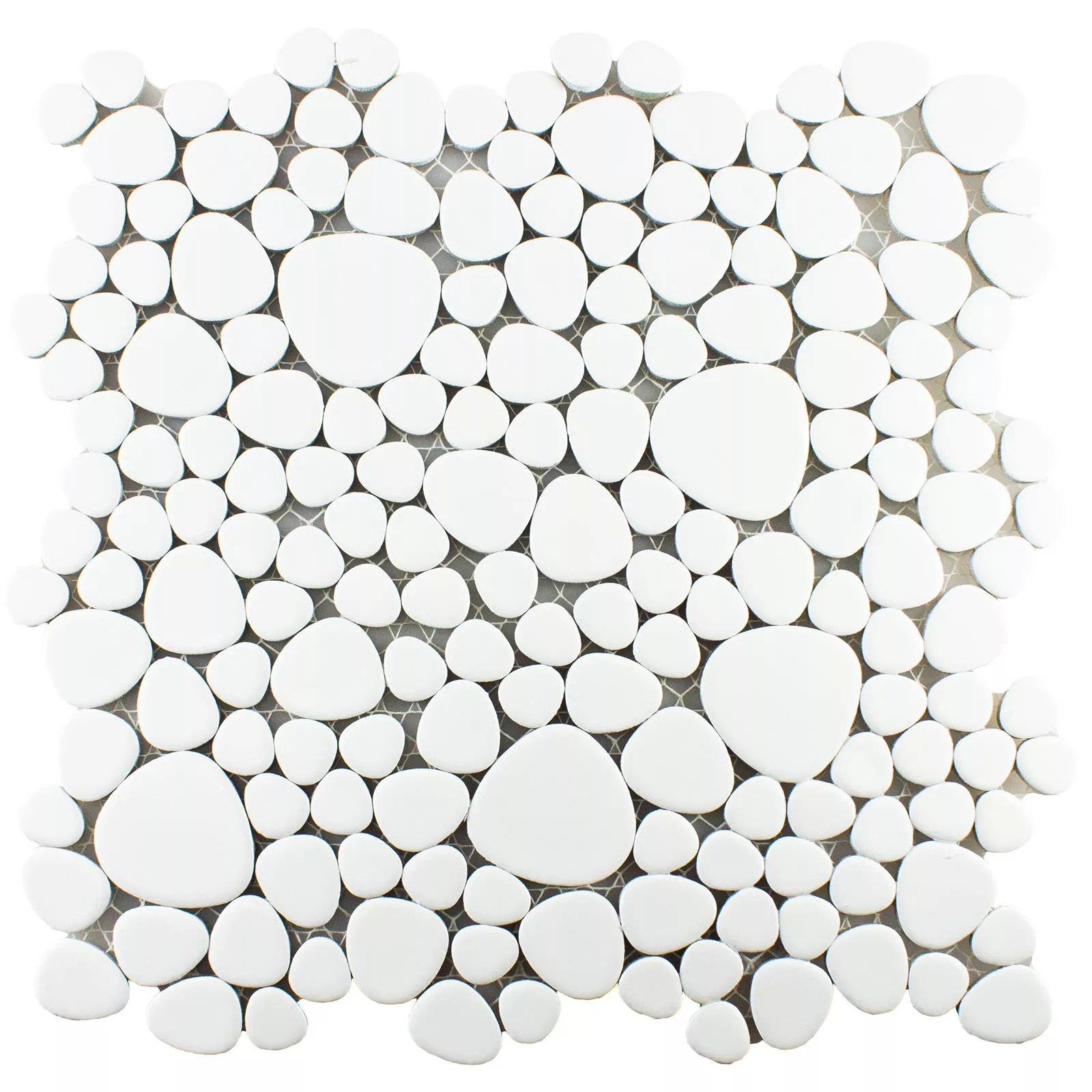 Ceramika Mozaika LaGrande Kiesel Biały Matowy