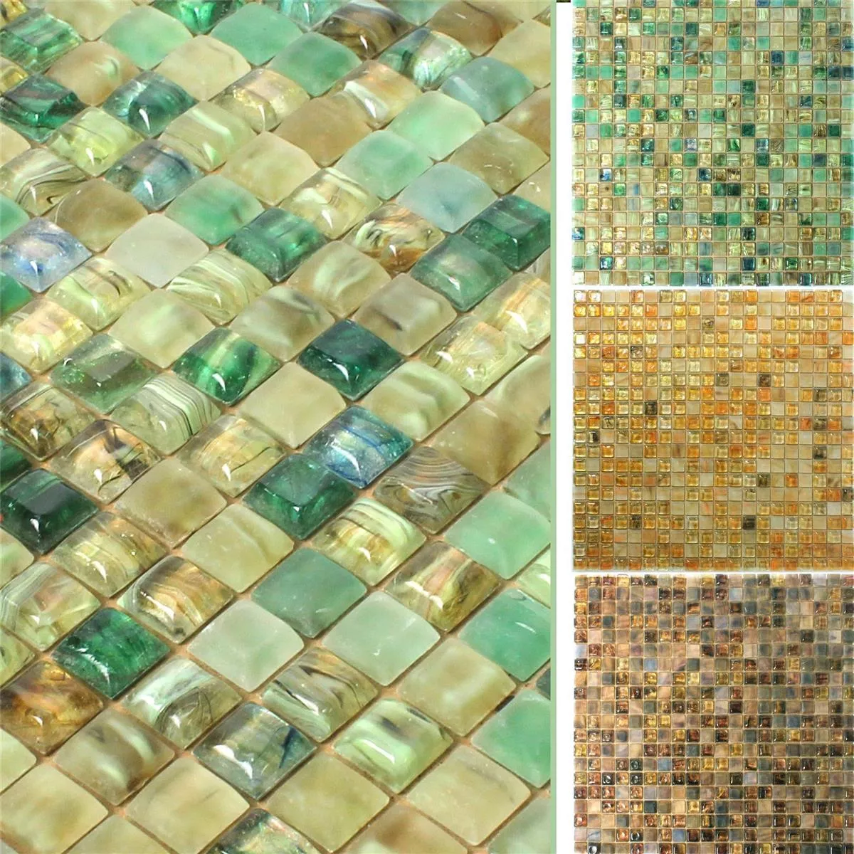 Próbka Szkło Basenowa Mozaika Pergamon