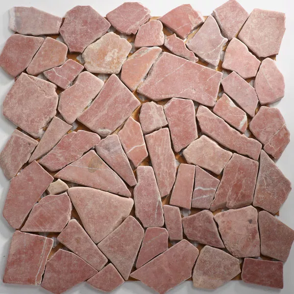 Mozaika Marmur Łamany Rosso Verona
