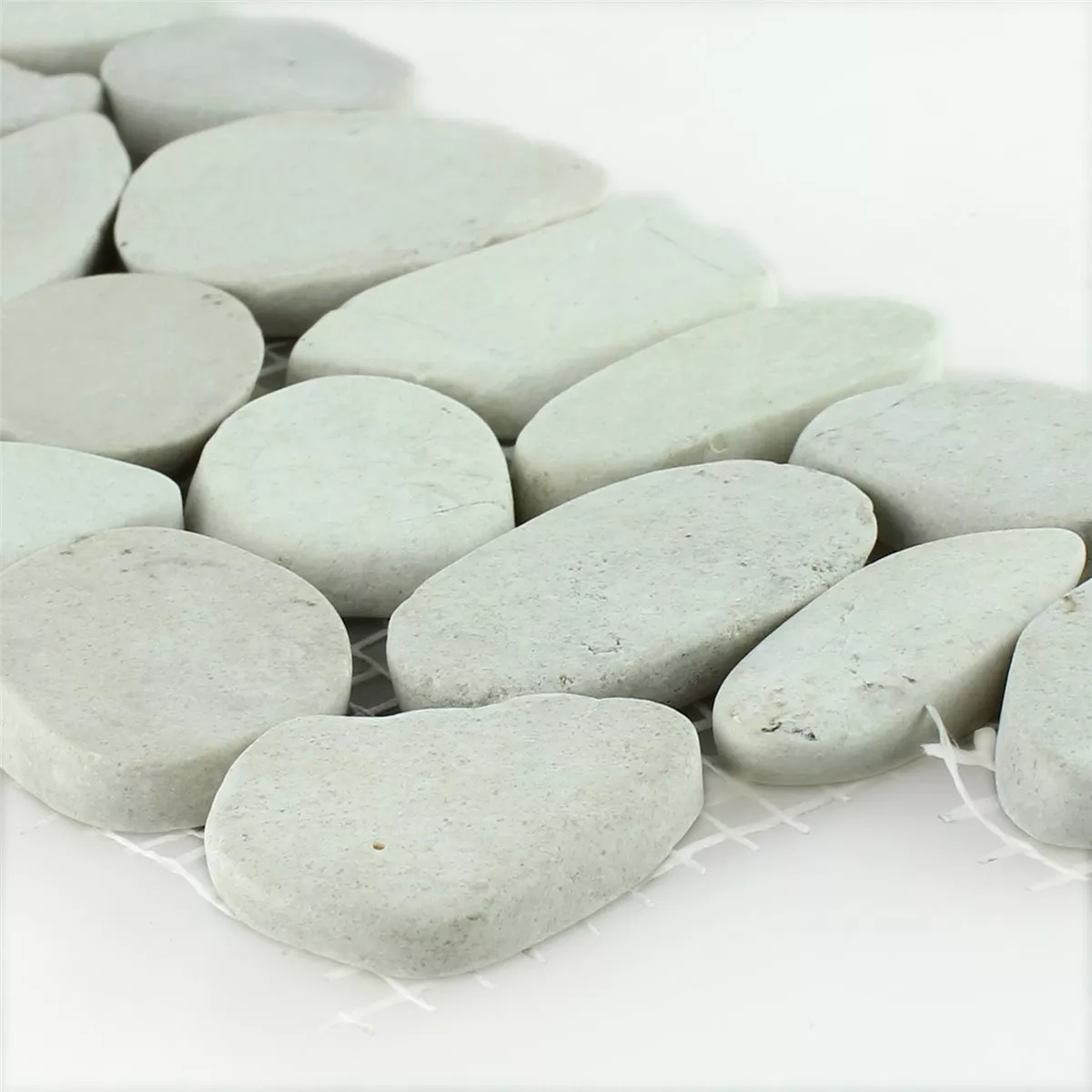 Kamień Otoczak Listwa 10x30cm Kremowa Pebble Kamień Otoczak Listwa 10x30cm Kremowa Pebble