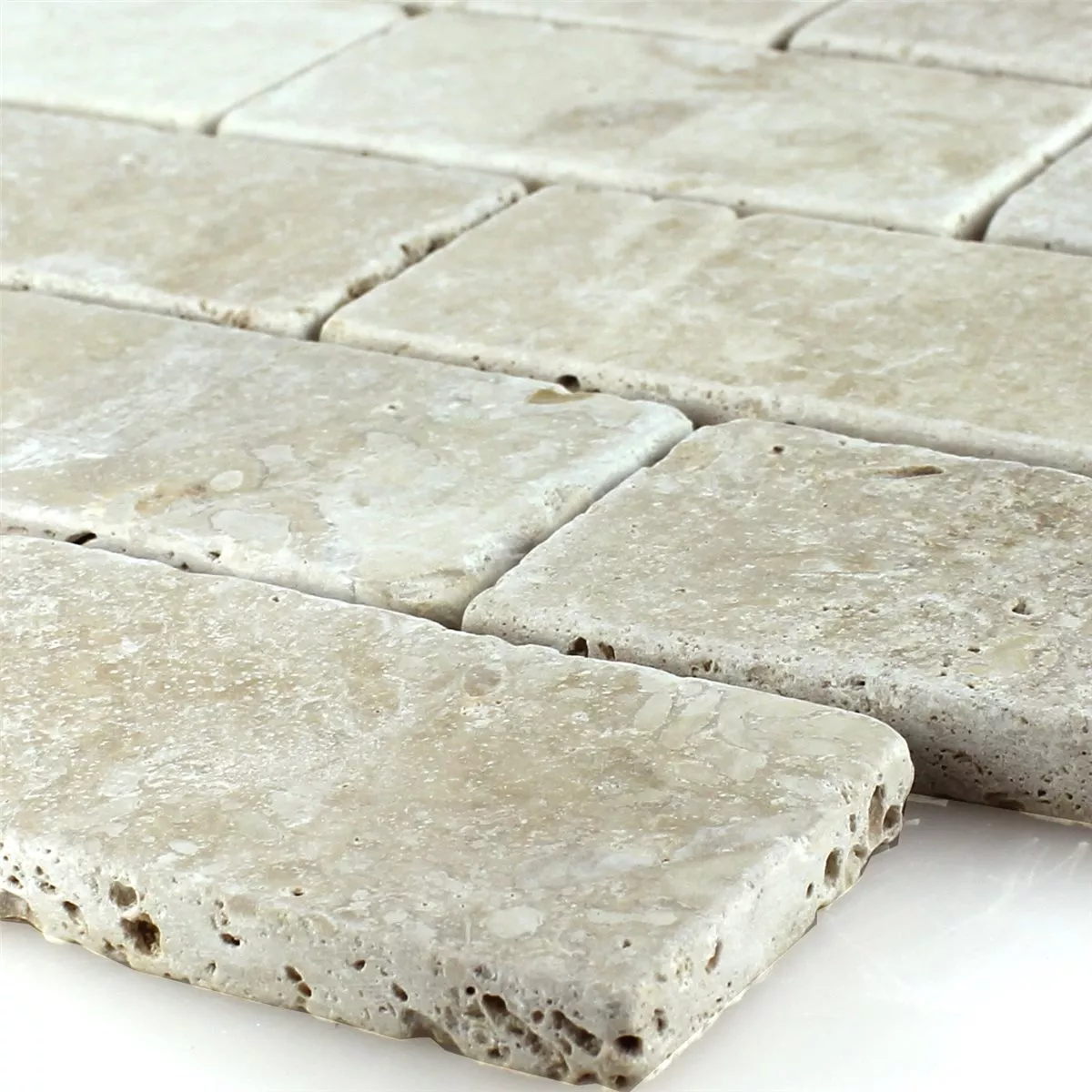 Trawertyn Mozaika Bugio Chiaro Brick