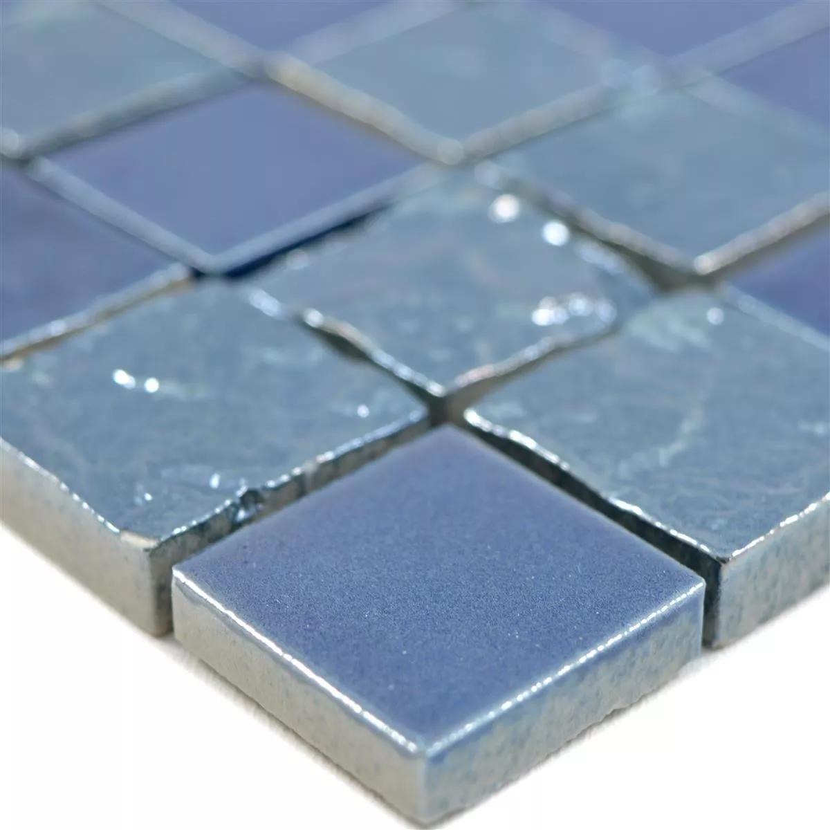 Mozaika Ceramiczna Płytki Shogun 3D Niebieski