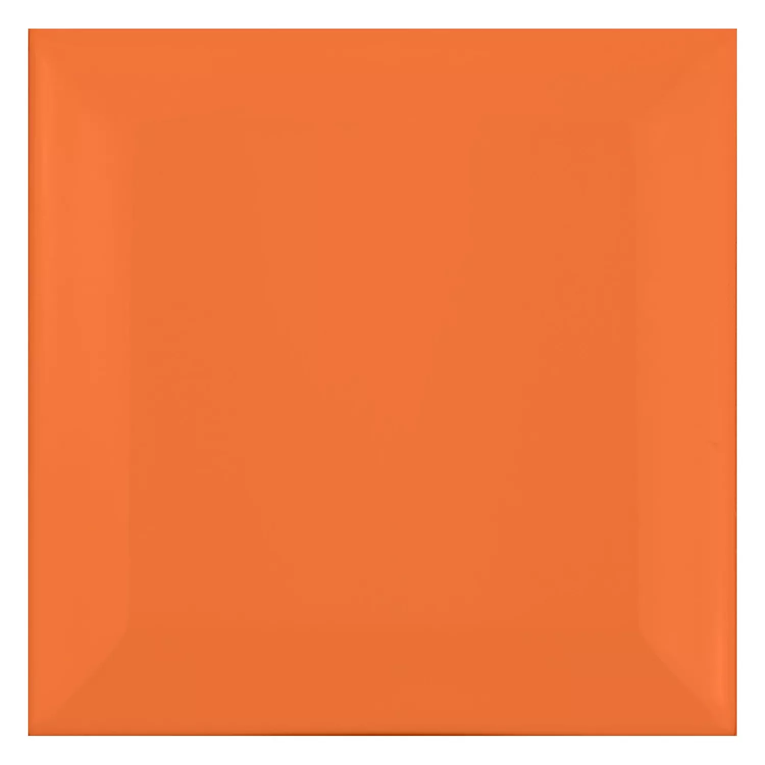 Kafelek metra Pomarańczowy Matowy 10x10 cm Z Faset Catarina Naranja