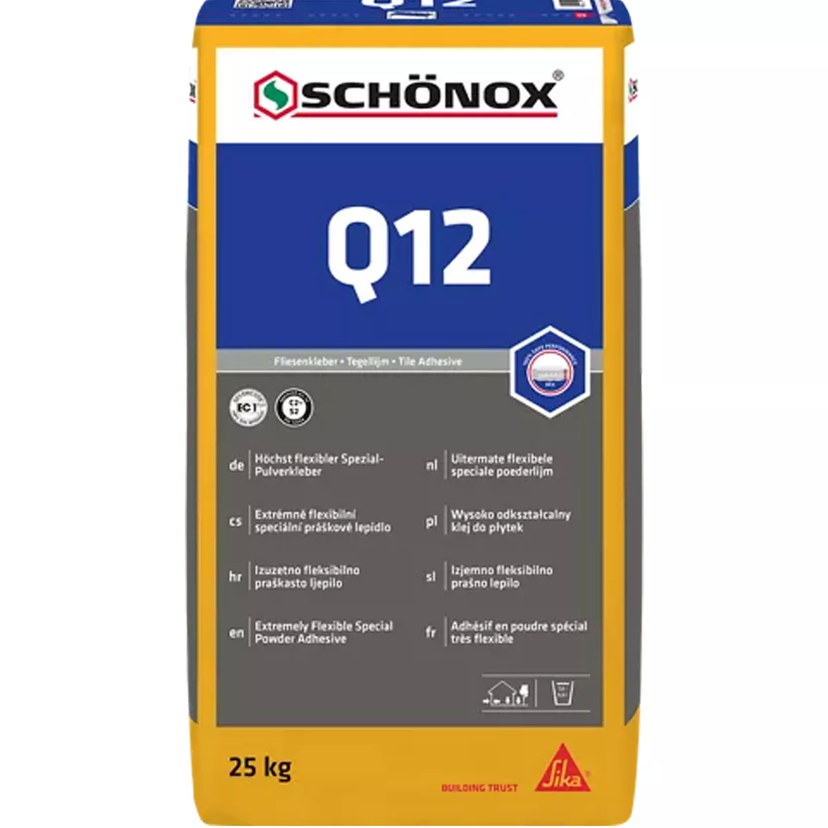 Klej do płytek Schönox Q12 Specjalny klej proszkowy 25 kg