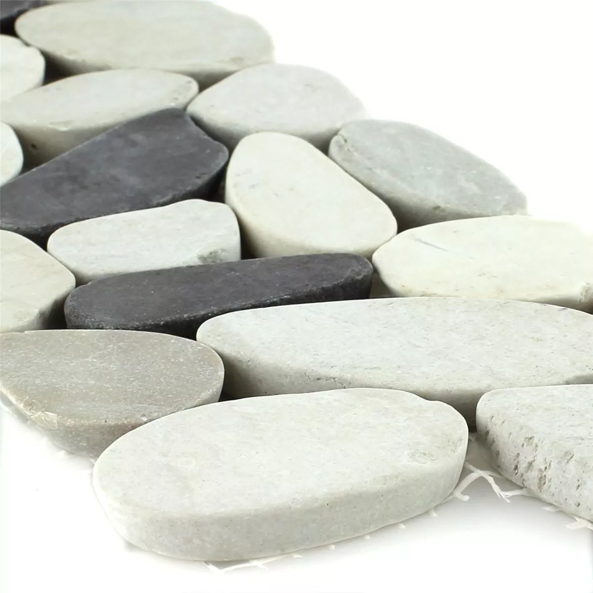 Kamień Otoczak Listwa 10x30cm Biały Beżowy Różowy Pebbles Kamień Otoczak Listwa 10x30cm Biały Beżowy Różowy Pebbles