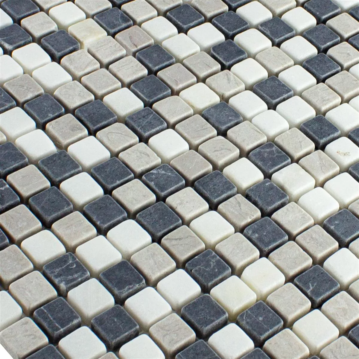 Marmurowa mozaika Erdemol Beżowy Szary Czarny