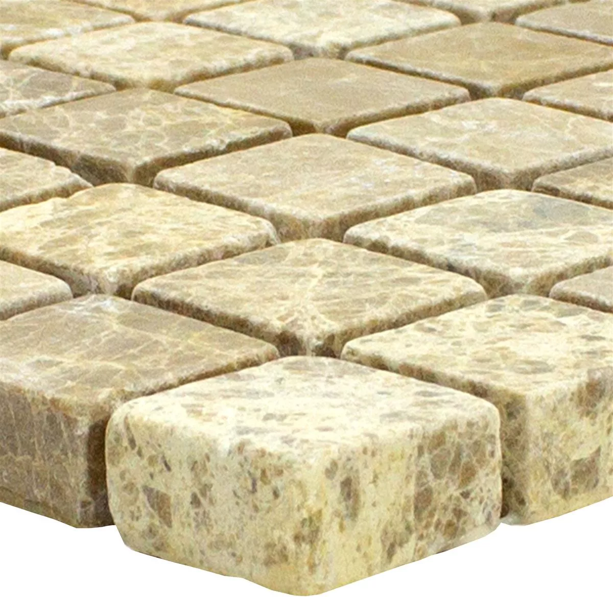 Marmur Kamień Naturalny Mozaika Płytki Menia Beżowy