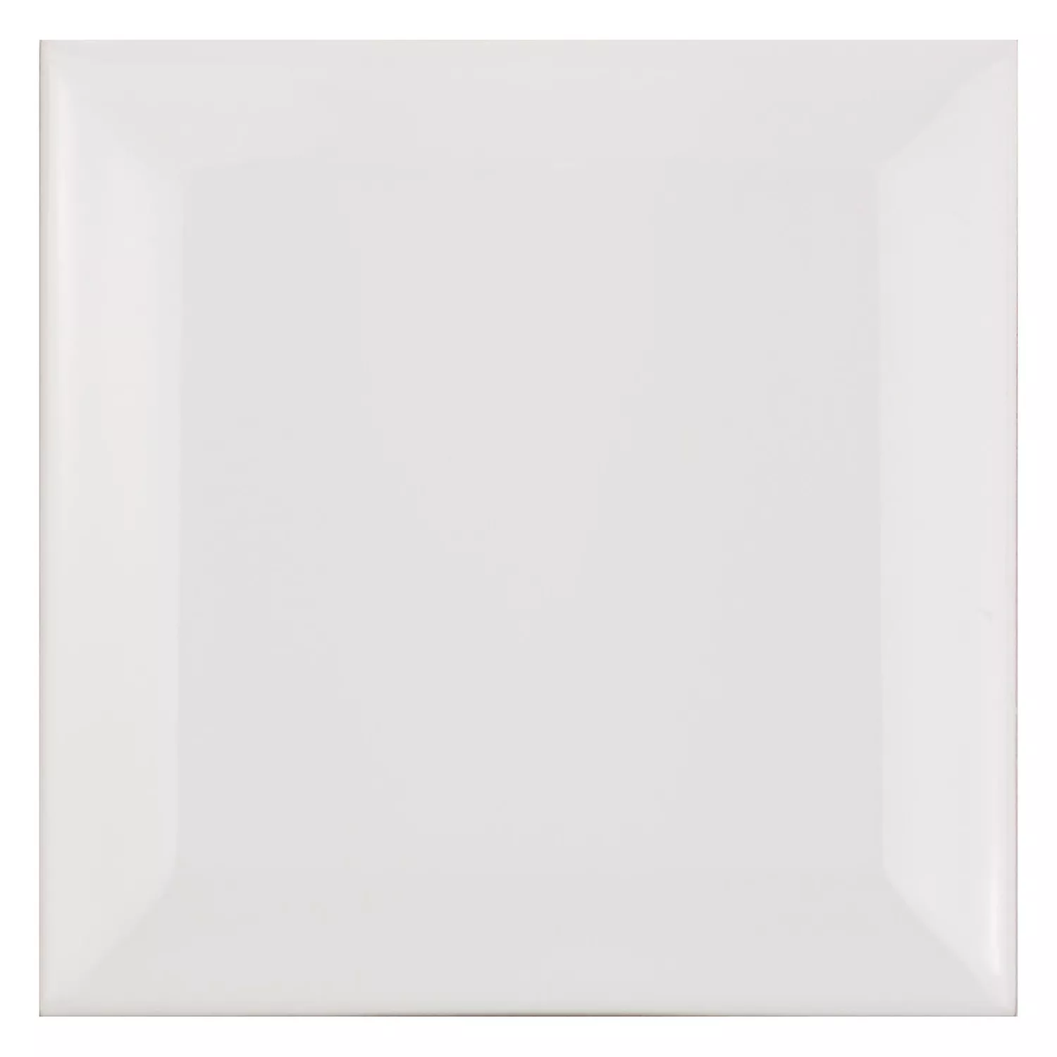 Kafelek metra Biały Matowy 10x10 cm Z Faset Catarina Blanco