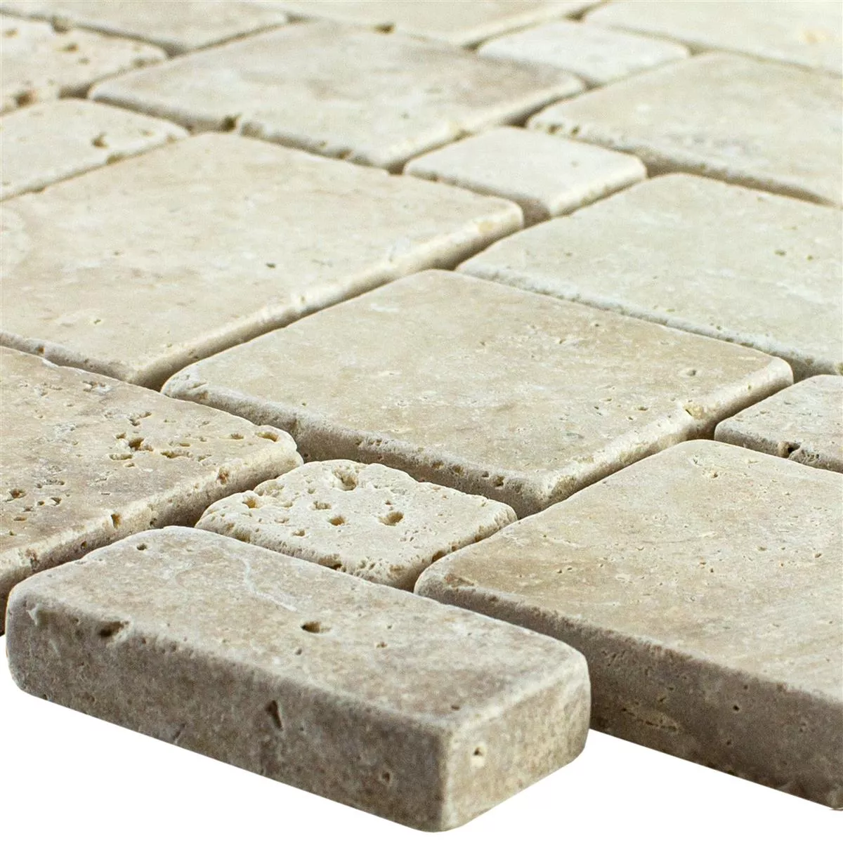 Kamień Naturalny Trawertyn Mozaika LaGrange Beżowy