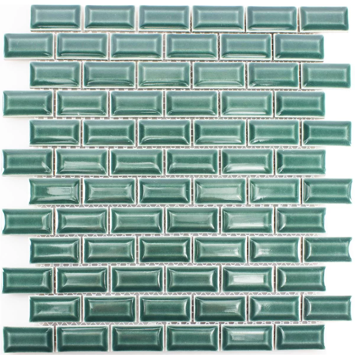 Mozaika Ceramiczna Płytki Organica Metro Zielony